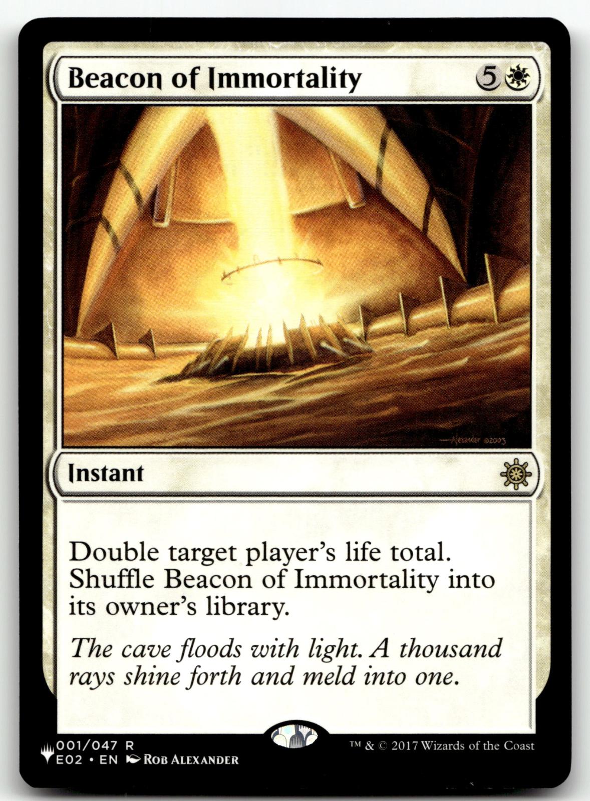 Beacon of Immortality 1 Rare Explorers of Ixalan Magic: The Gathering Near Mint