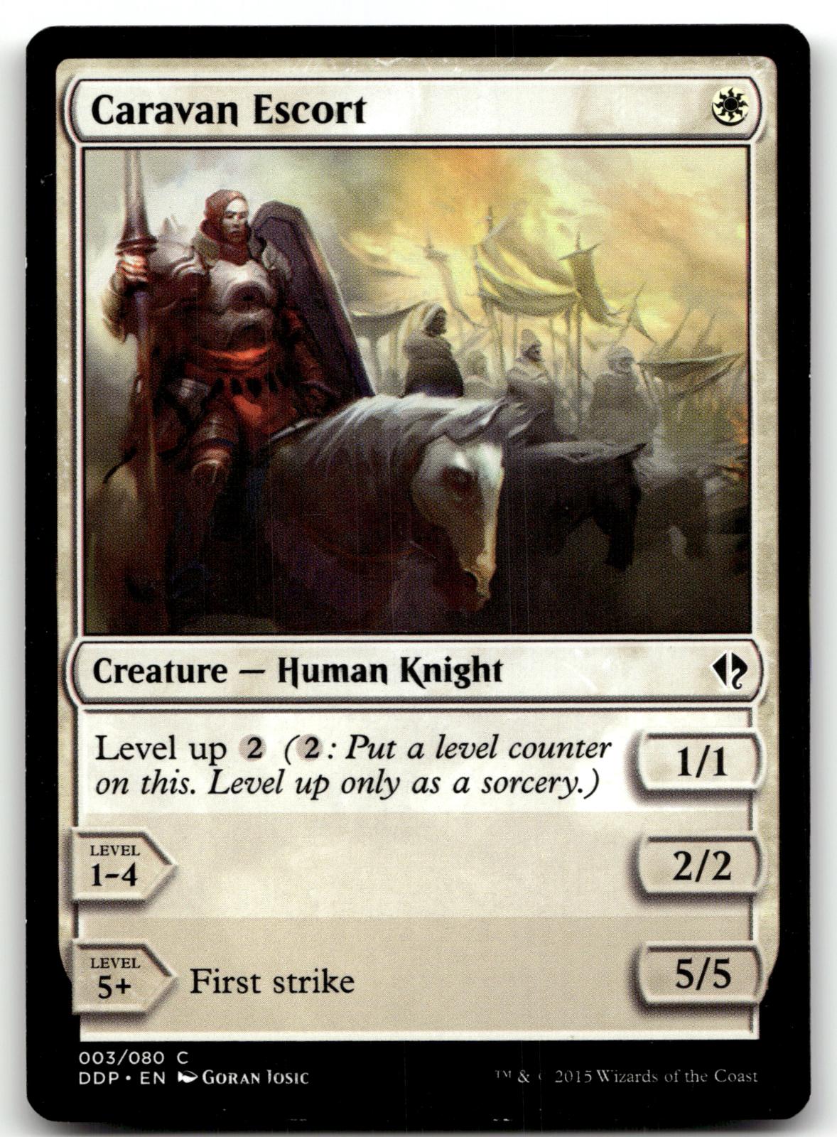 Caravan Escort 3 Common Duel Decks: Zendikar vs. Eldrazi Magic: The Gathering NM