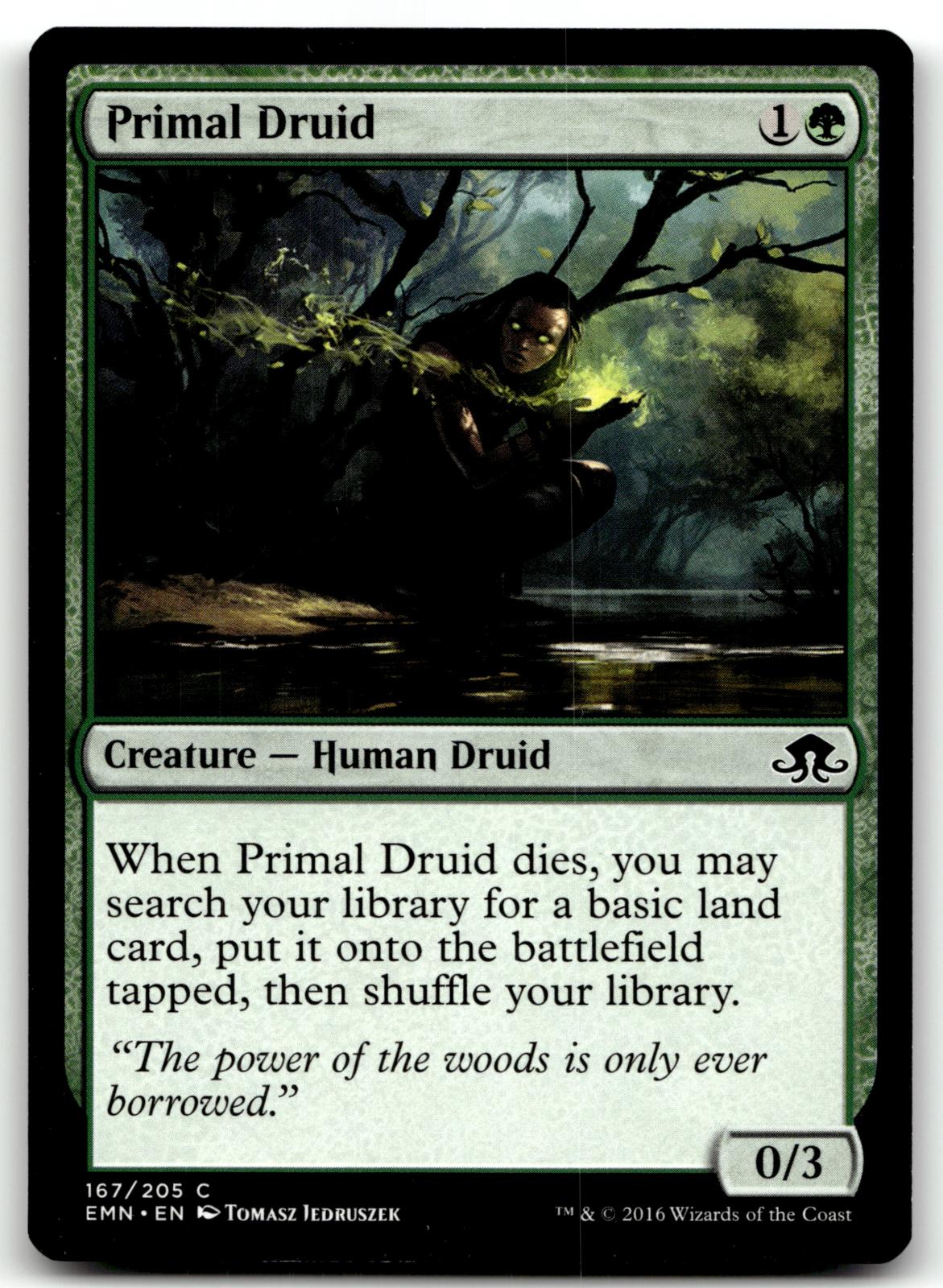 Primal Druid 167 Common Eldritch Moon Magic: The Gathering Near Mint