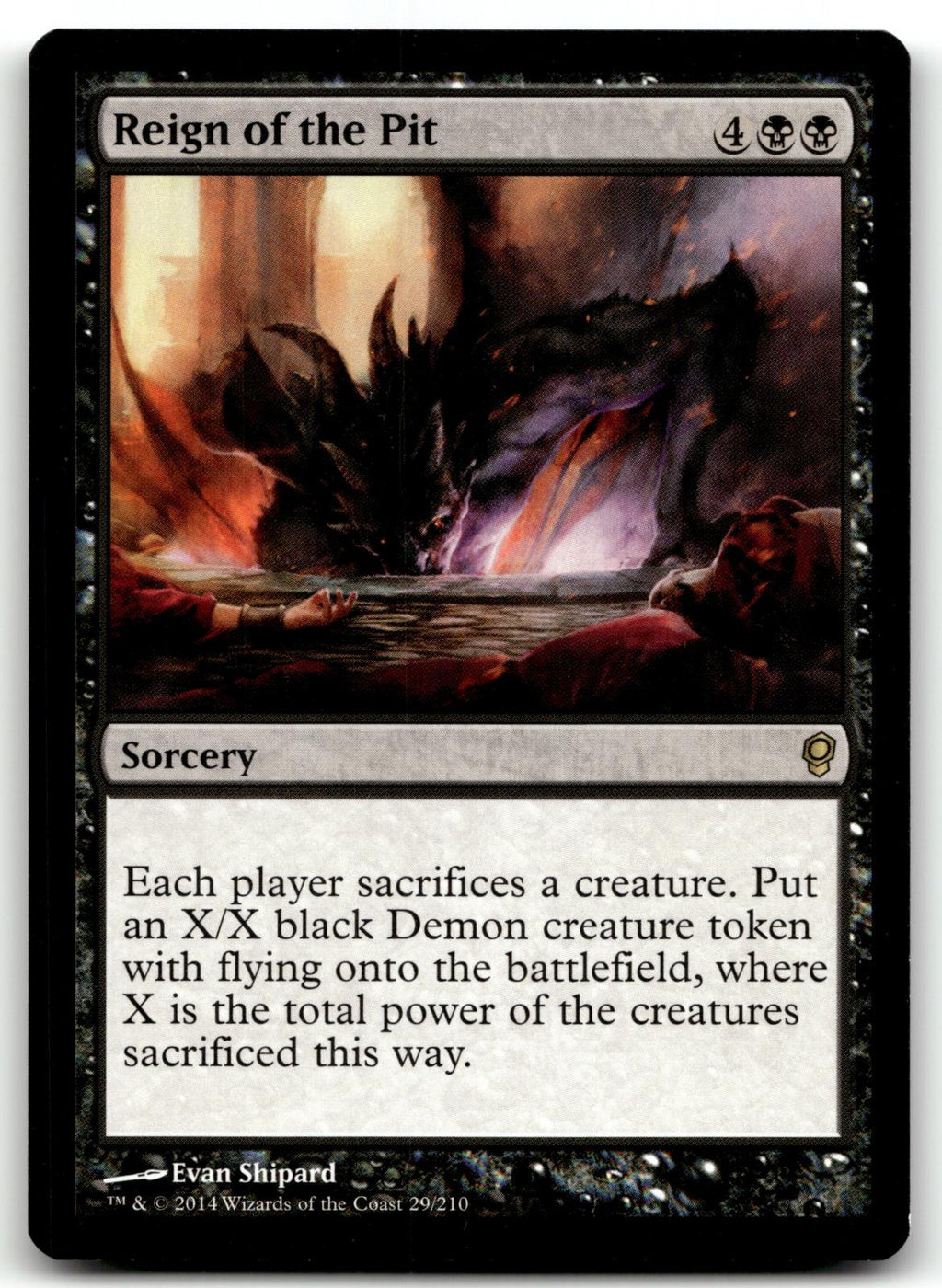 Reign of the Pit 29 Rare Conspiracy Magic: The Gathering Near Mint