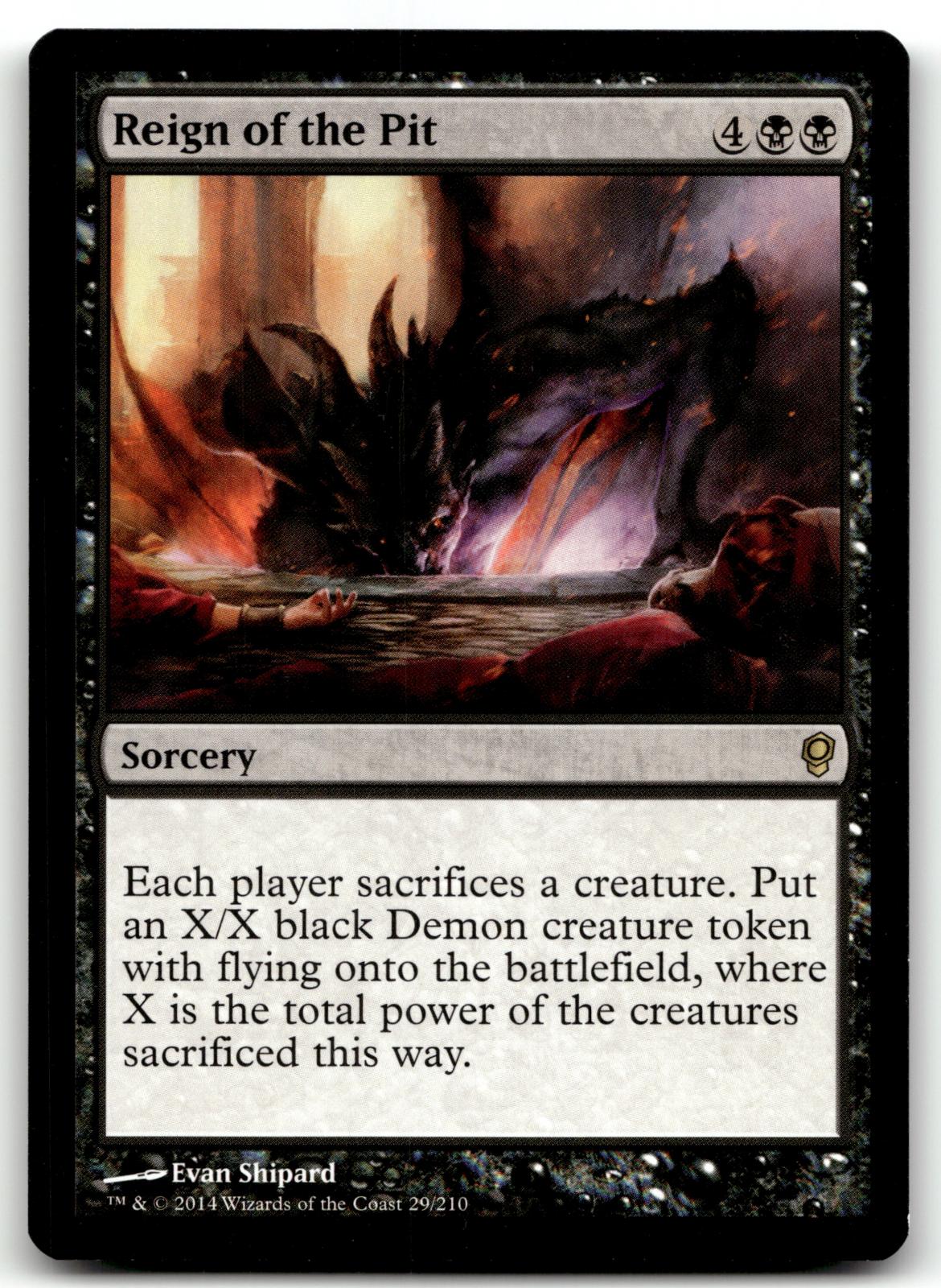 Reign of the Pit 29 Rare Conspiracy Magic: The Gathering Near Mint