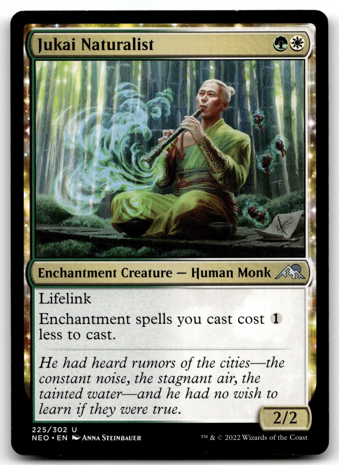 Jukai Naturalist 225 Uncommon Kamigawa: Neon Dynasty Magic: The Gathering NM