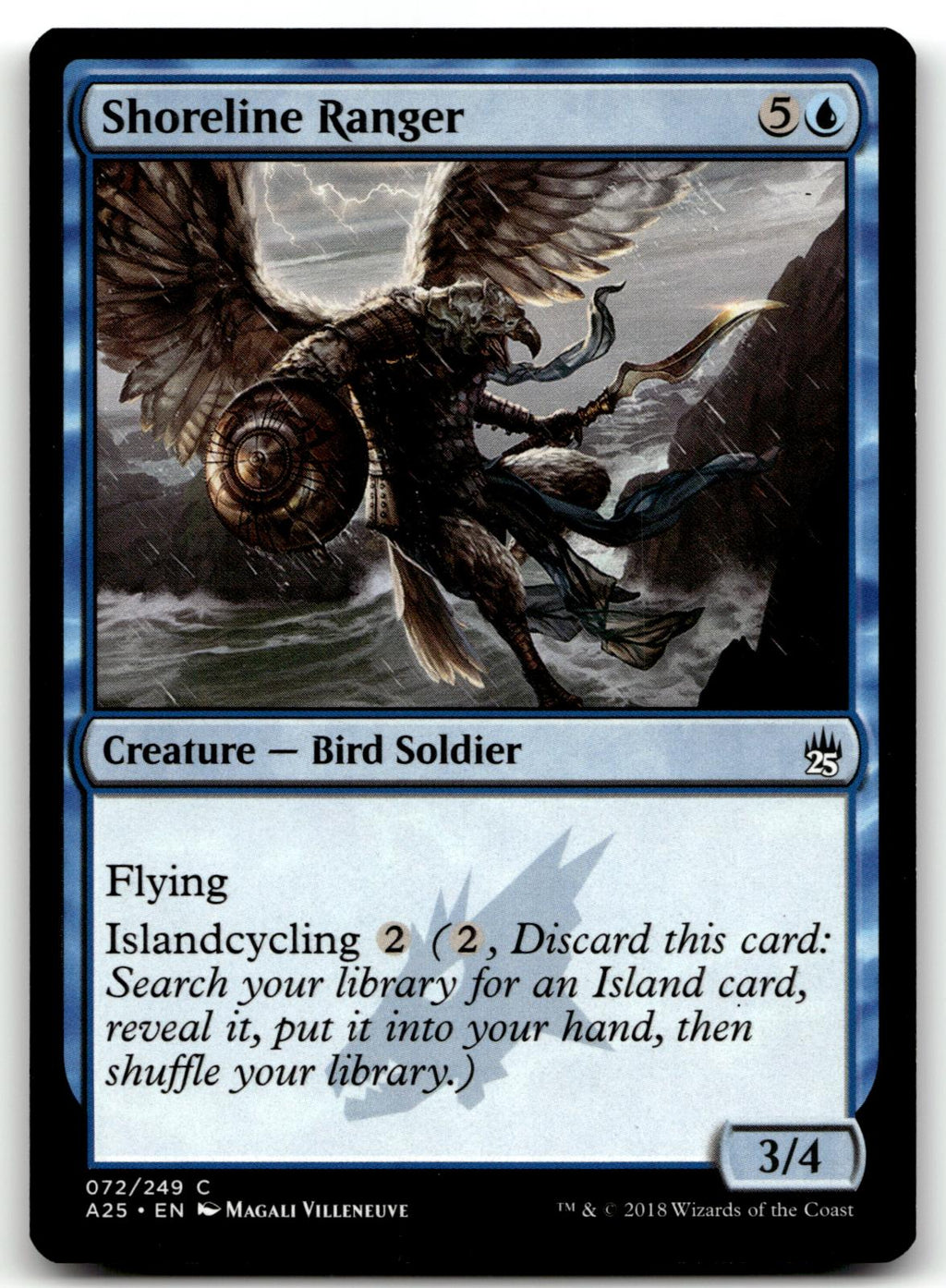 Shoreline Ranger 72 Common Masters 25 Magic: The Gathering Near Mint