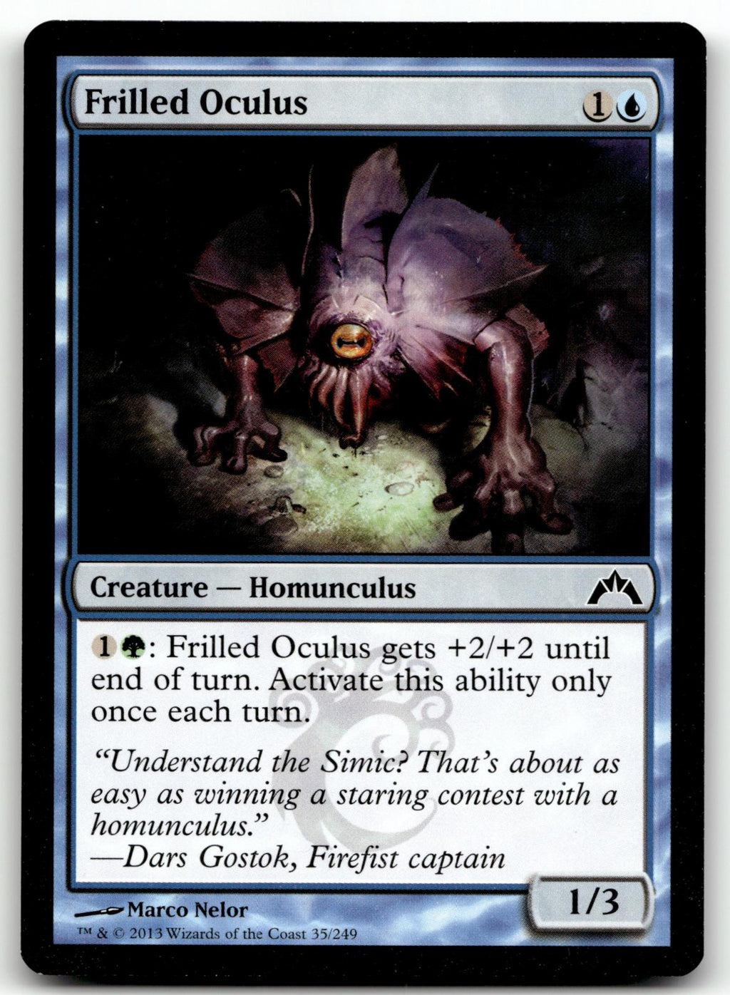 Frilled Oculus 35 Common Gatecrash Magic: The Gathering Near Mint