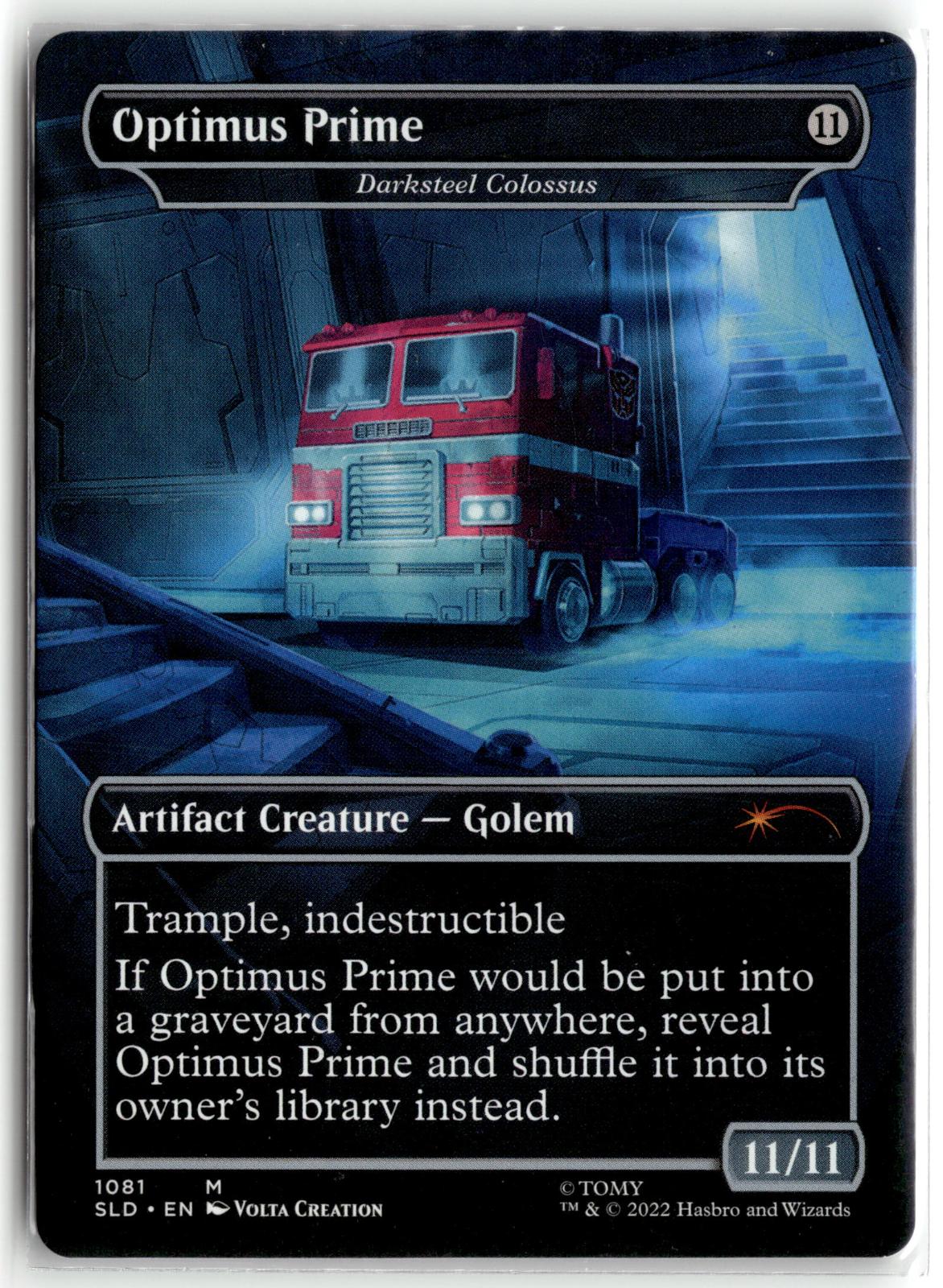 Optimus Prime - Darksteel Colossus 1081 Secret Lair Drop Series Magic: