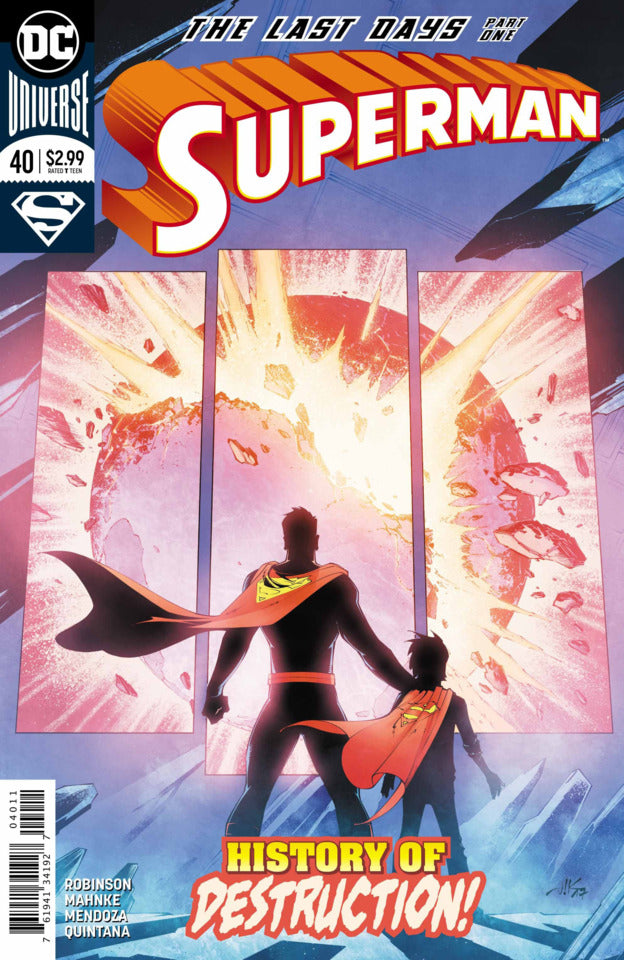 Superman, Vol. 3 #40B (Movie Poster Variant Cover)