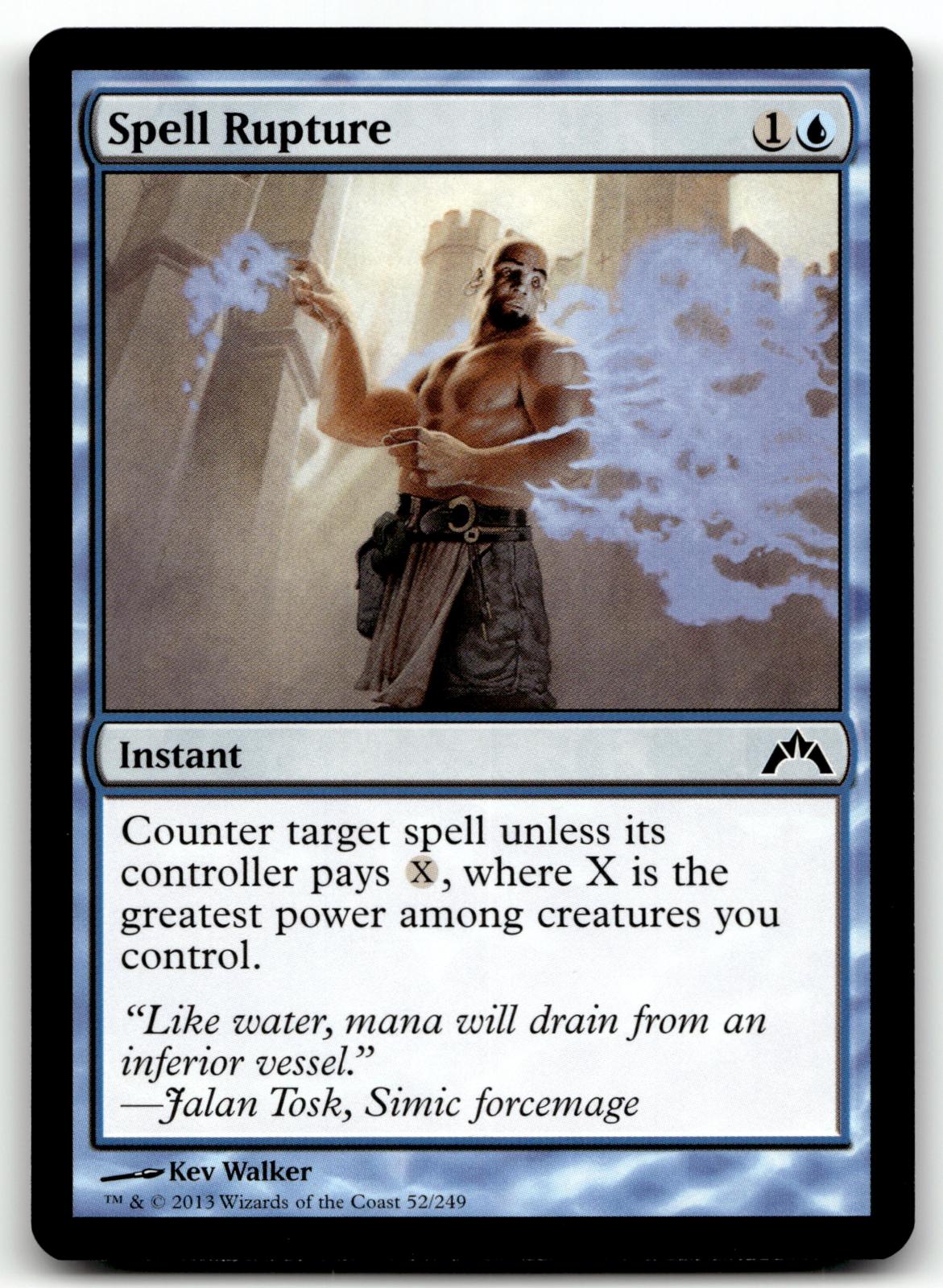 Spell Rupture 52 Common Gatecrash Magic: The Gathering Near Mint