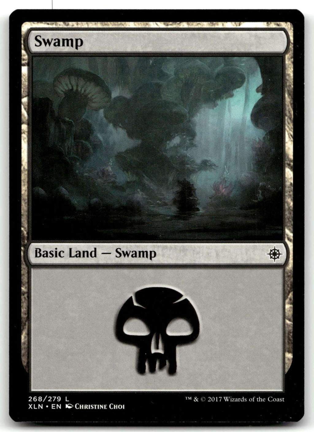 Swamp (268) 268 Land Ixalan Magic: The Gathering Near Mint