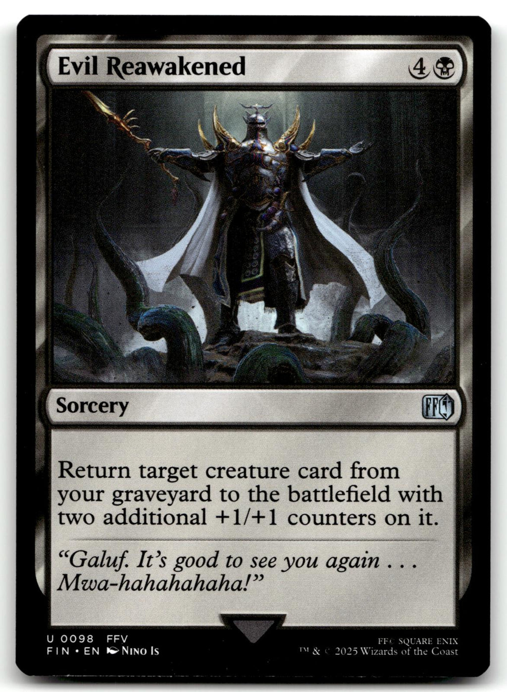 Evil Reawakened 98 Uncommon FINAL FANTASY Magic: The Gathering Near Mint