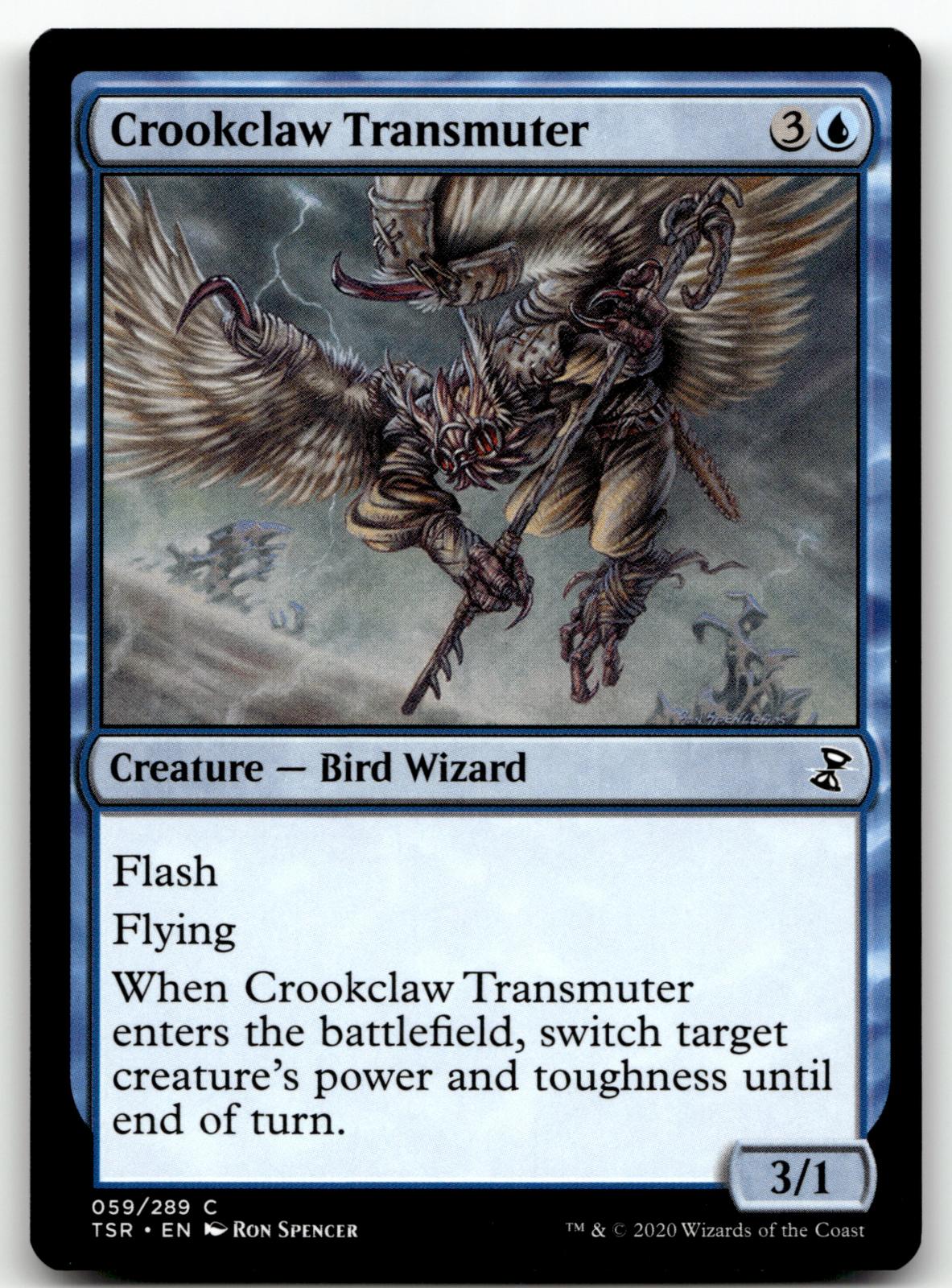 Crookclaw Transmuter 59 Common Time Spiral: Remastered Magic: The Gathering NM