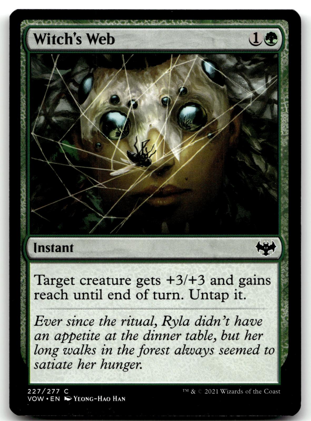 Witch's Web 227 Common Innistrad: Crimson Vow Magic: The Gathering Near Mint