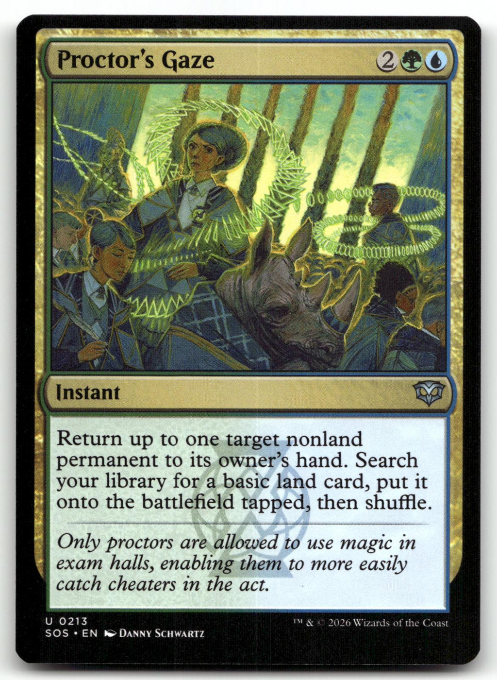 Proctor's Gaze 213 Uncommon Secrets of Strixhaven Magic: The Gathering Near Mint