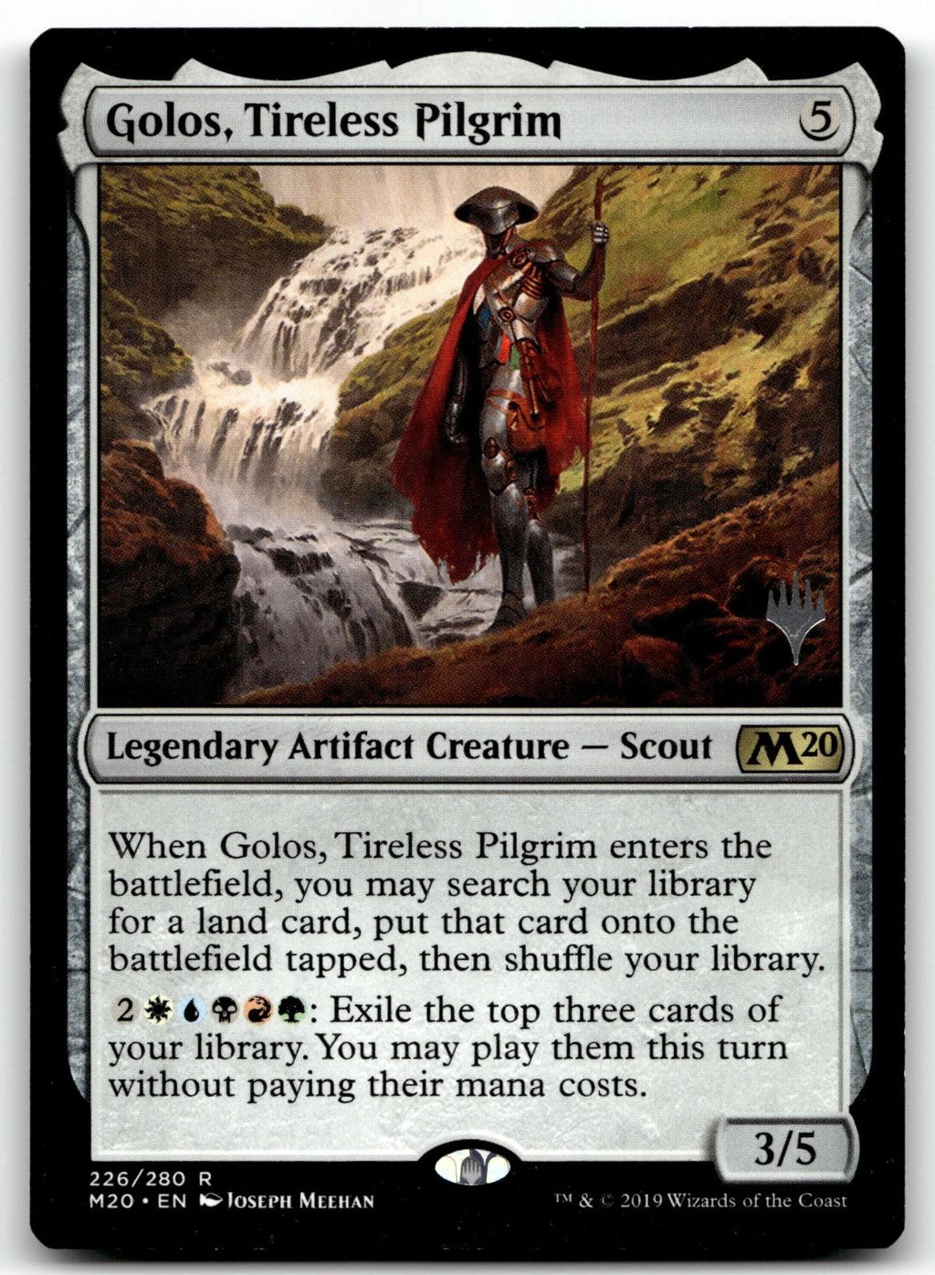 Golos, Tireless Pilgrim 226 Rare Core Set 2020 Magic: The Gathering Near Mint