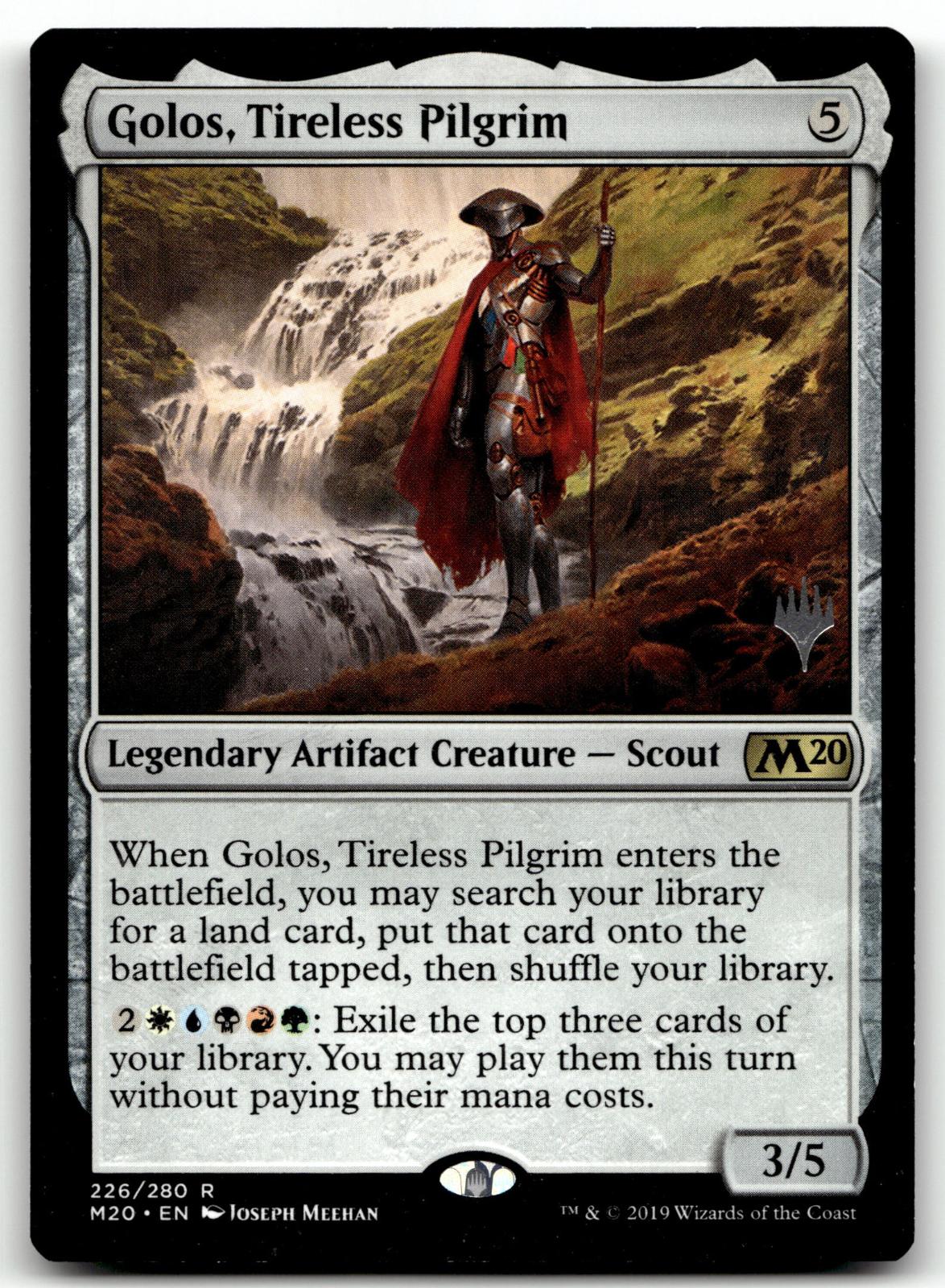 Golos, Tireless Pilgrim 226 Rare Core Set 2020 Magic: The Gathering Near Mint
