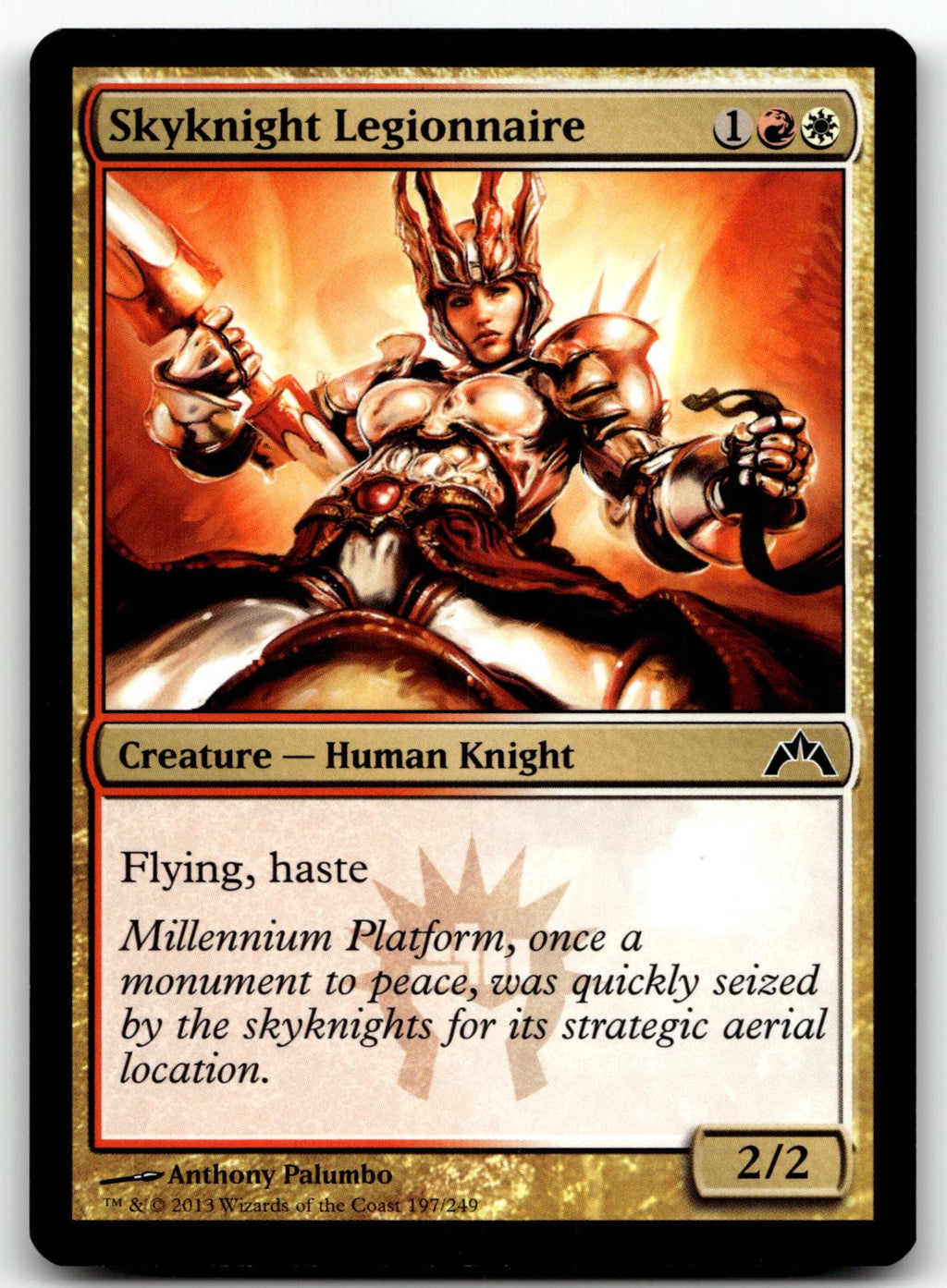 Skyknight Legionnaire 197 Common Gatecrash Magic: The Gathering Near Mint