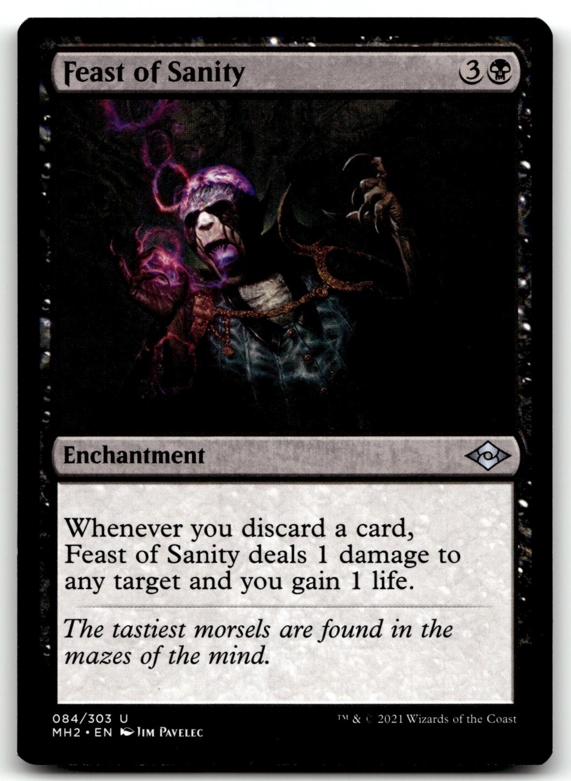 Feast of Sanity 84 Uncommon Modern Horizons 2 Magic: The Gathering Near Mint