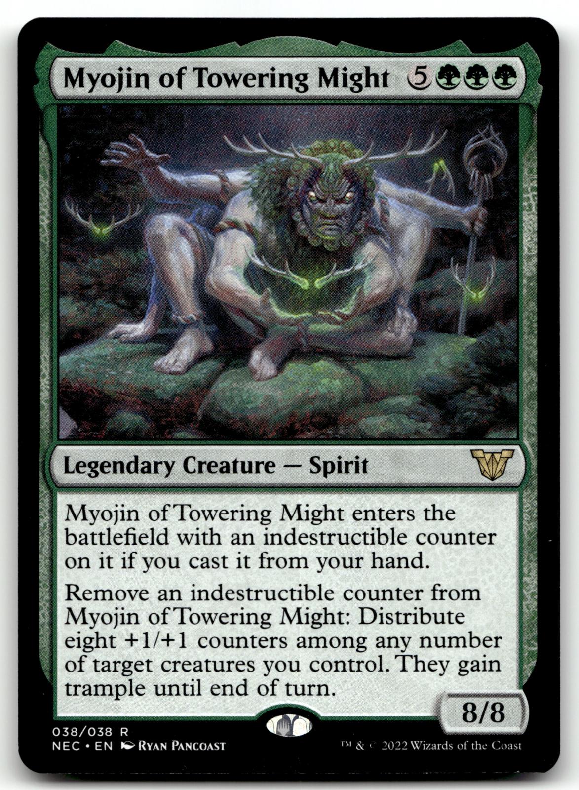 Myojin of Towering Might 38 Commander: Kamigawa: Neon Dynasty Magic: 