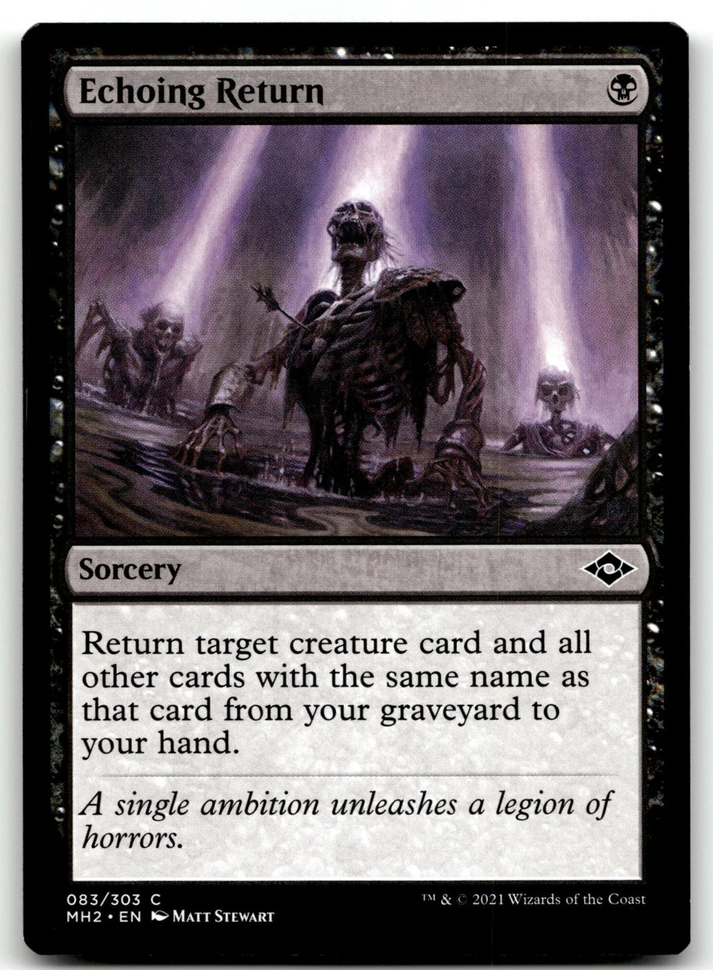 Echoing Return 83 Common Modern Horizons 2 Magic: The Gathering Near Mint