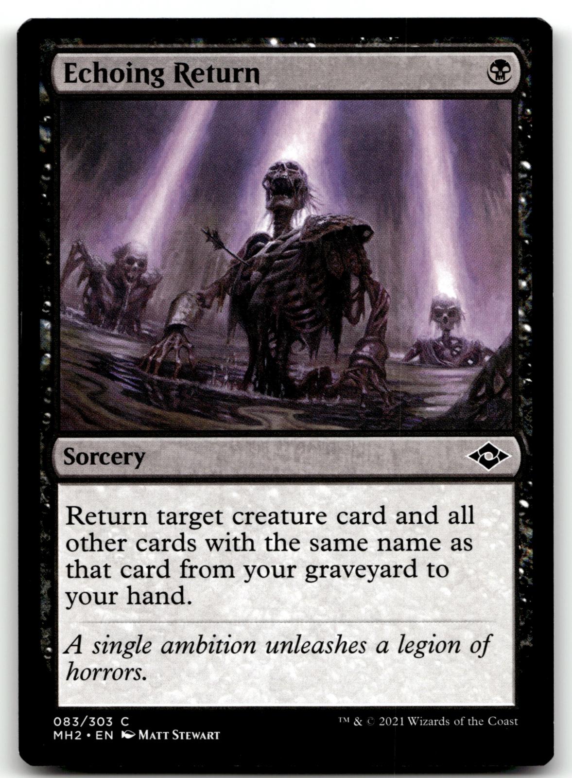 Echoing Return 83 Common Modern Horizons 2 Magic: The Gathering Near Mint