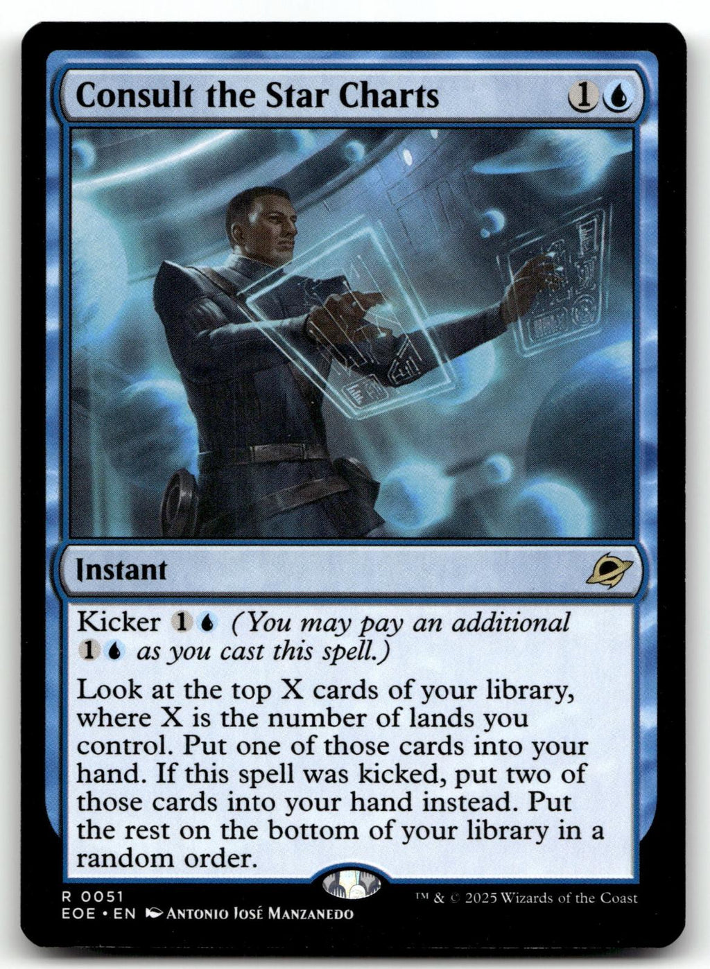 Consult the Star Charts 51 Rare Edge of Eternities Magic: The Gathering NM