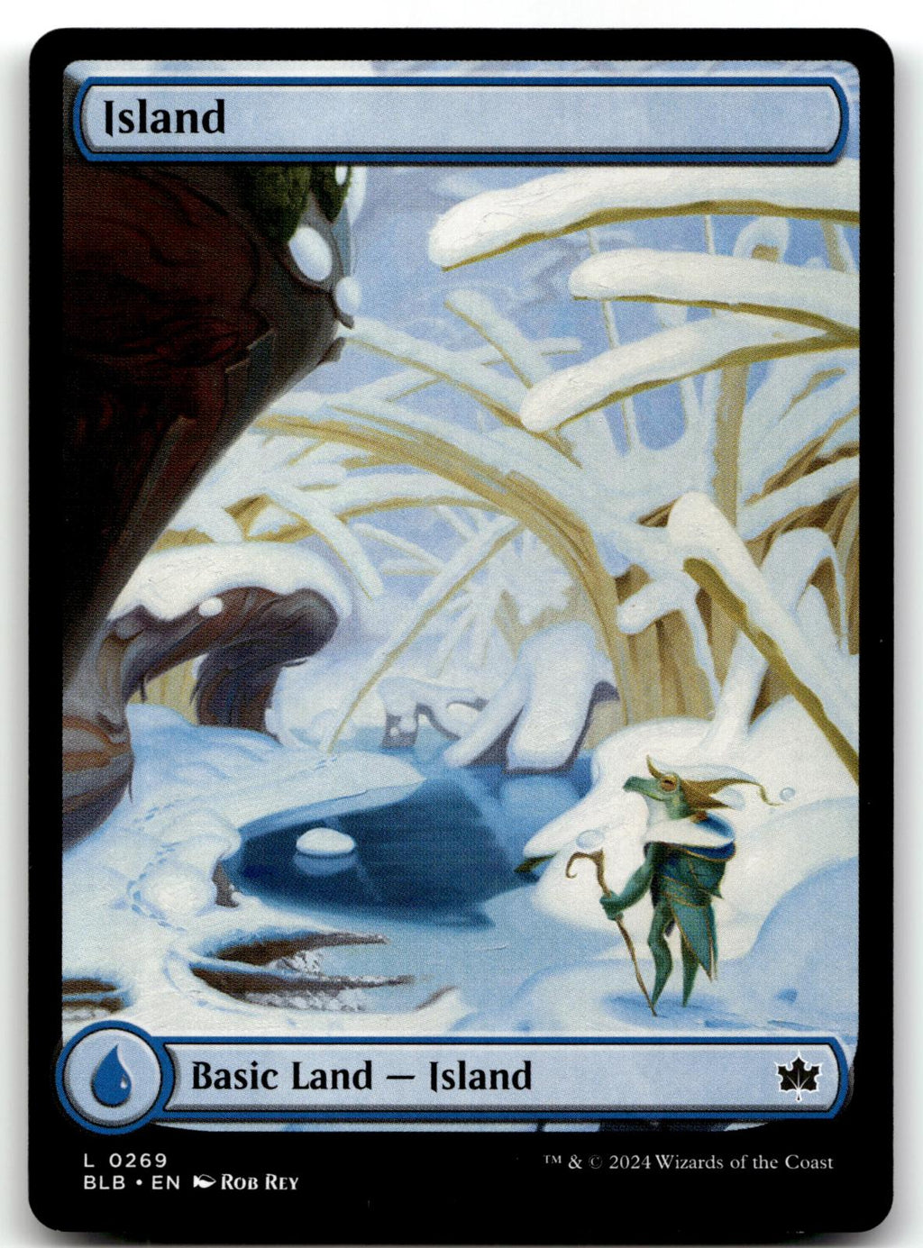 Island (0269) 269 Land Bloomburrow Magic: The Gathering Near Mint