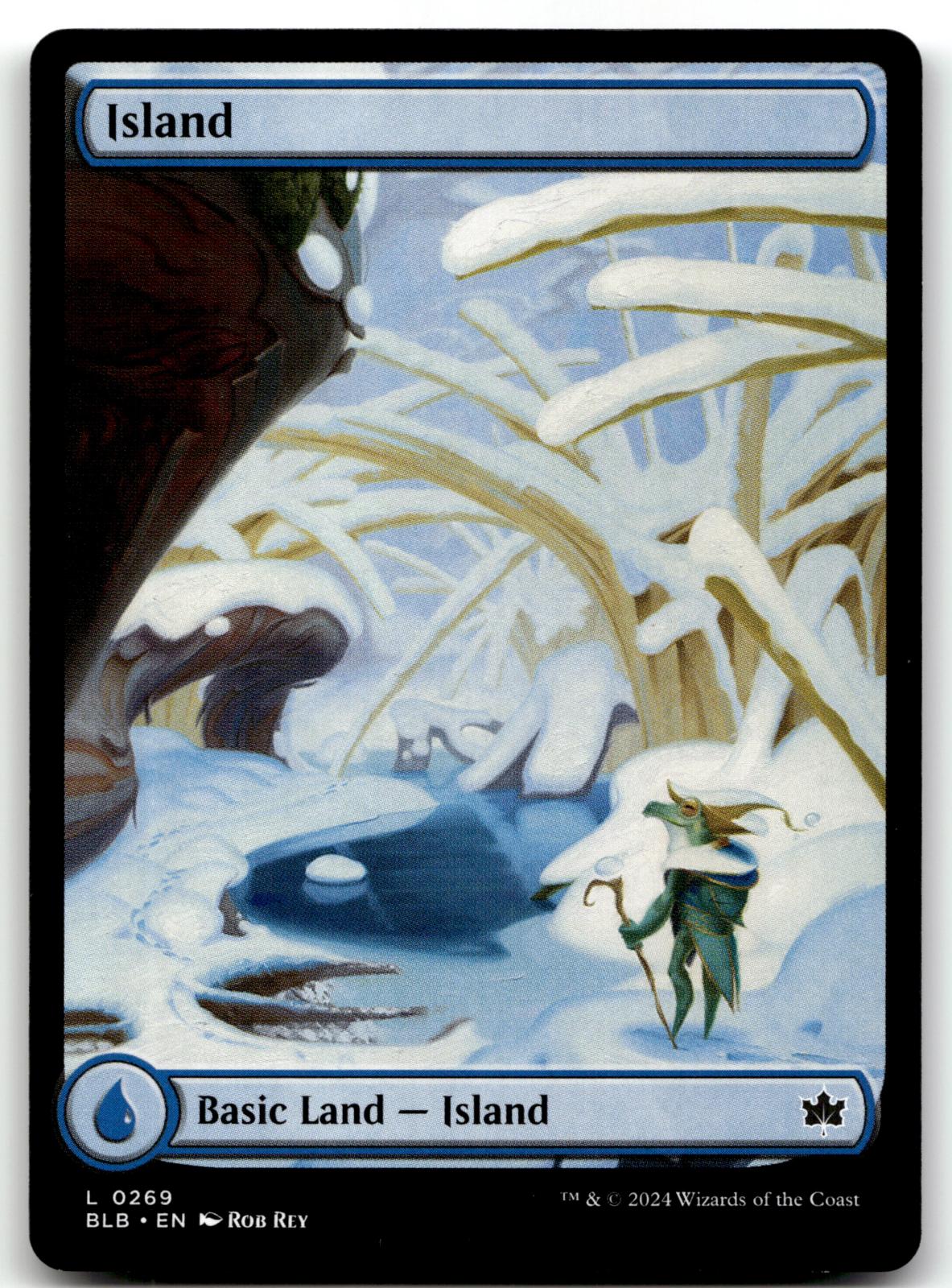Island (0269) 269 Land Bloomburrow Magic: The Gathering Near Mint