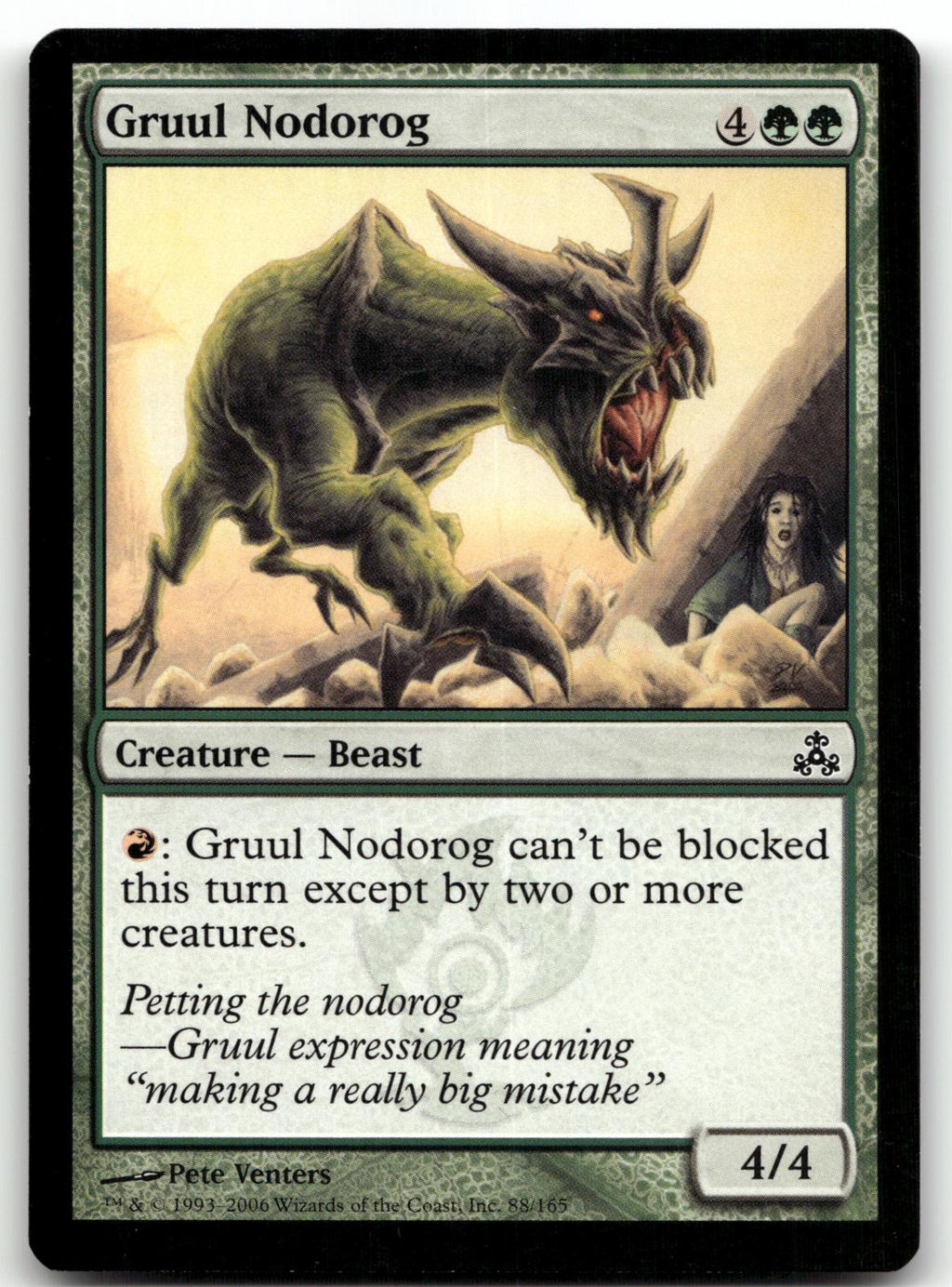 Gruul Nodorog 88 Common Guildpact Magic: The Gathering Near Mint