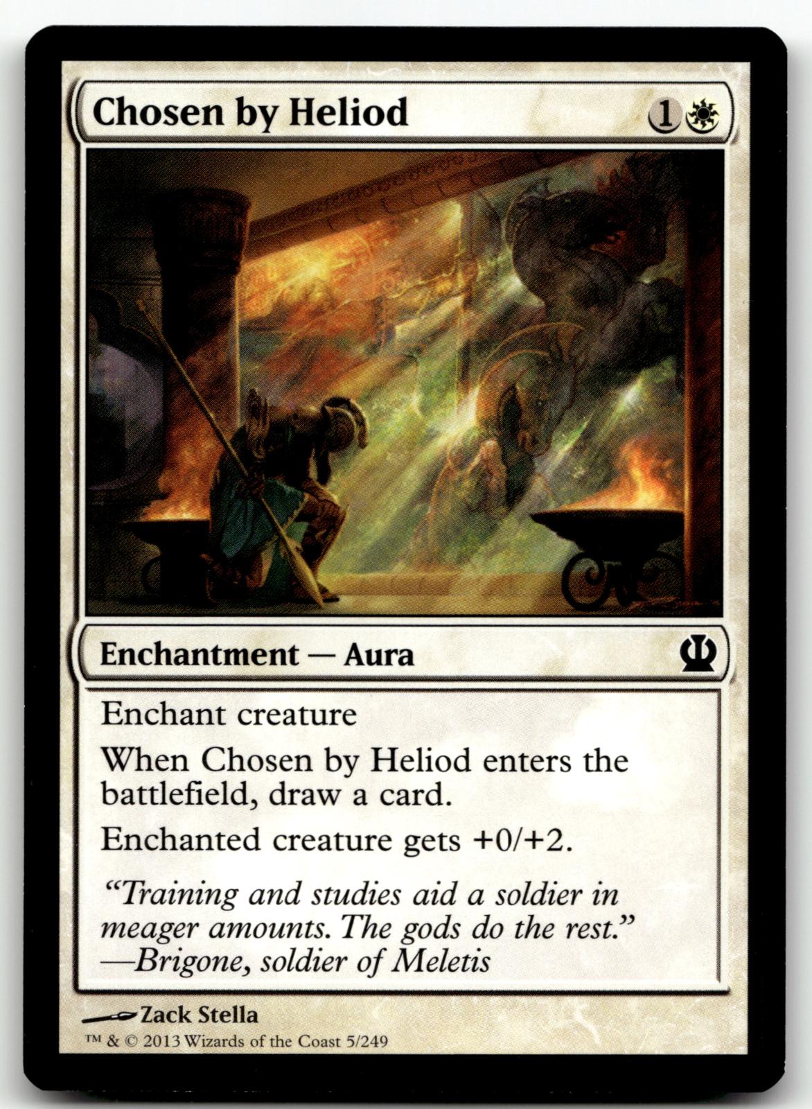 Chosen by Heliod 5 Common Theros Magic: The Gathering Near Mint