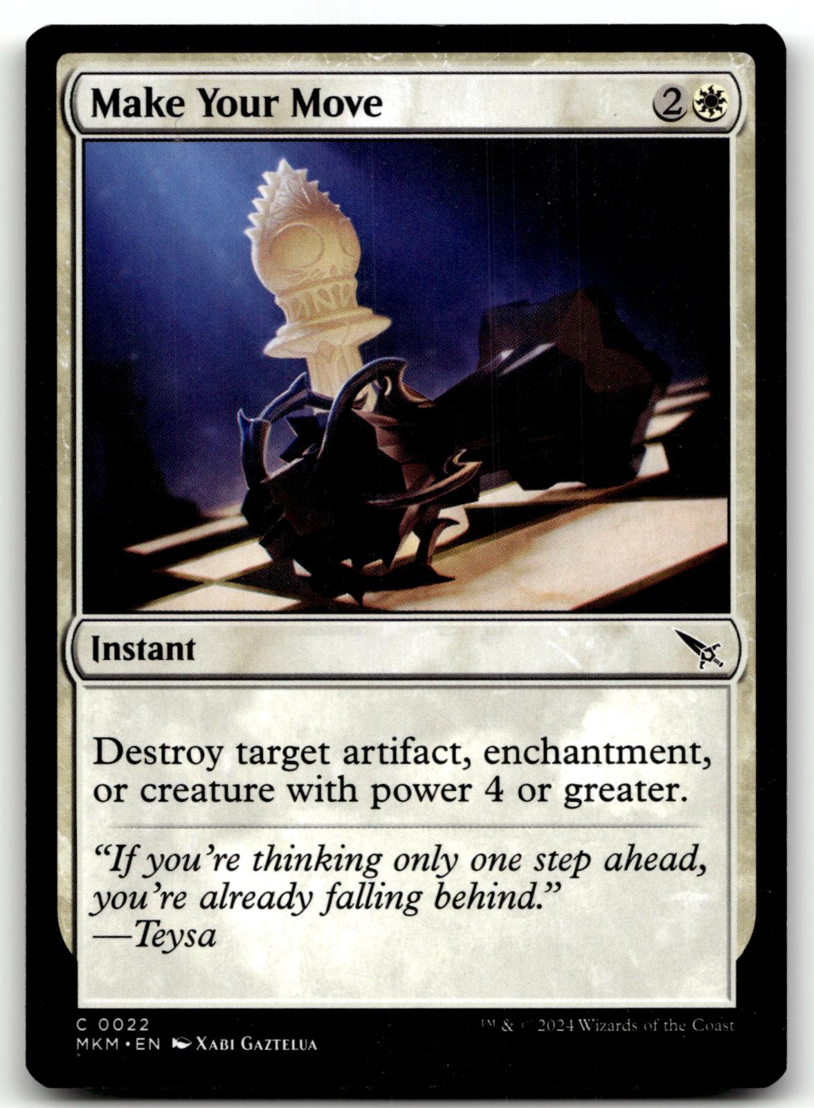 Make Your Move 22 Common Murders at Karlov Manor Magic: The Gathering Near Mint