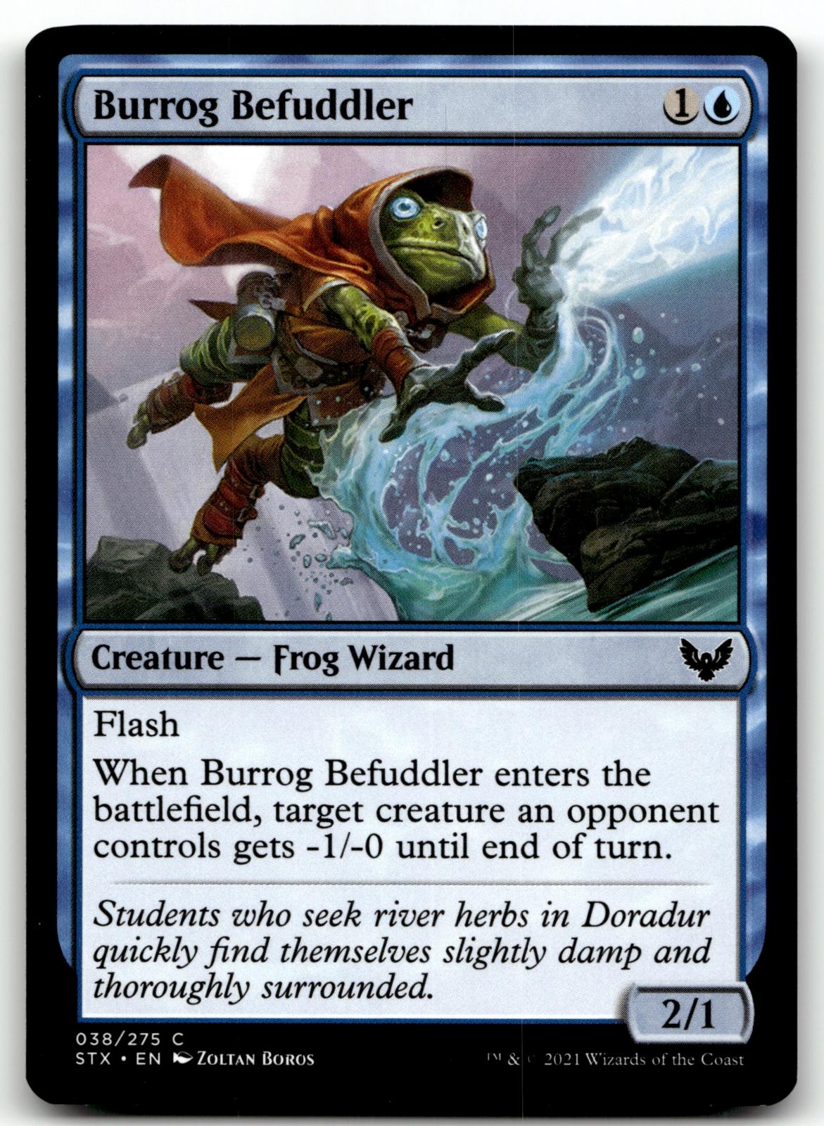 Burrog Befuddler 38 Common Strixhaven: School of Mages Magic: The Gathering NM