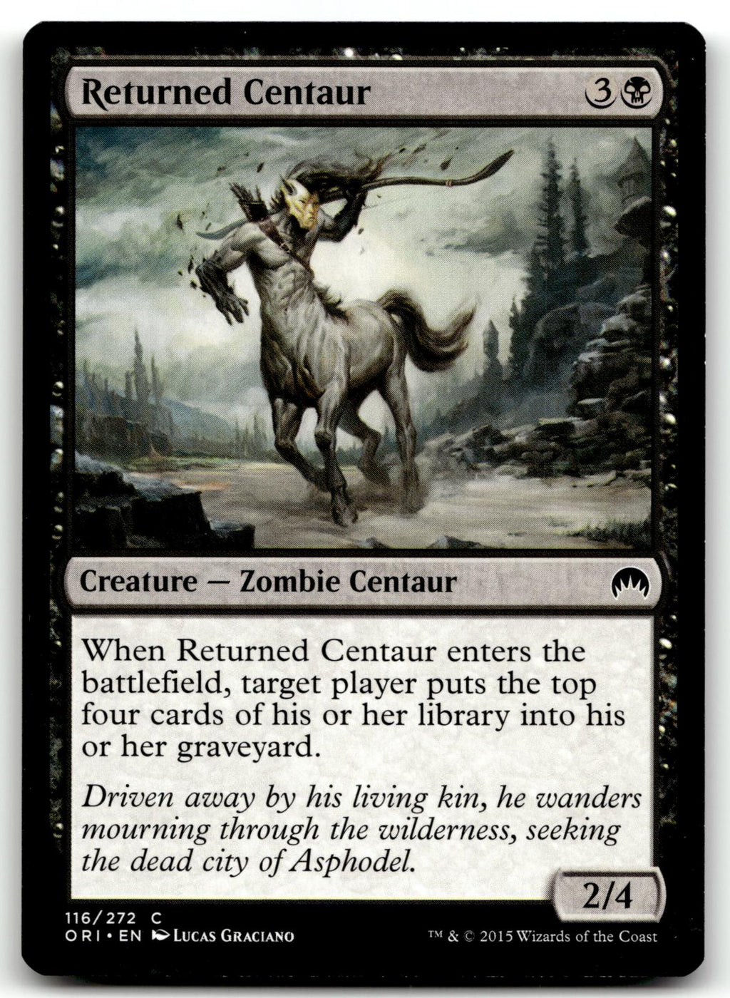 Returned Centaur 116 Common Magic Origins Magic: The Gathering Near Mint