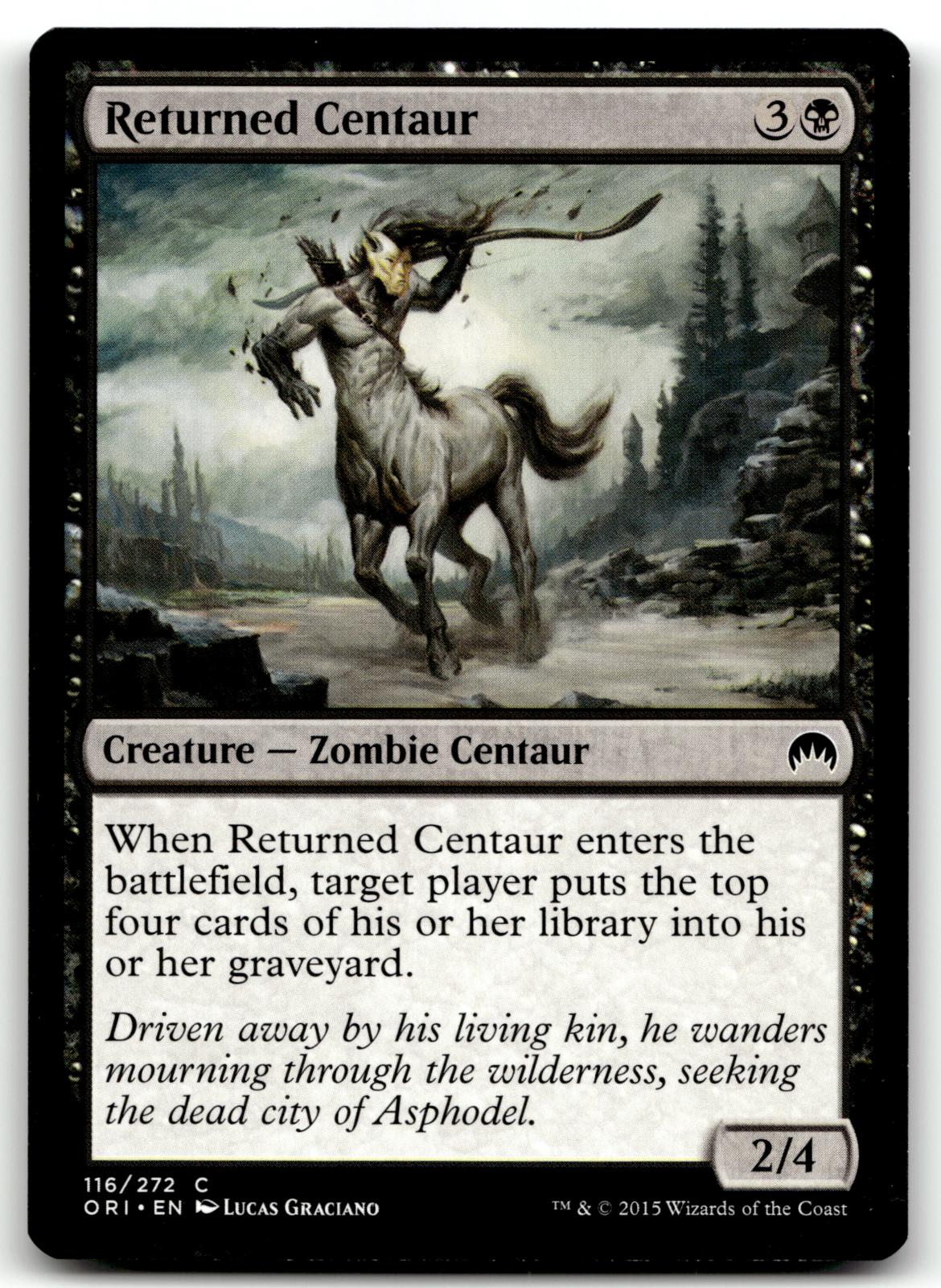 Returned Centaur 116 Common Magic Origins Magic: The Gathering Near Mint