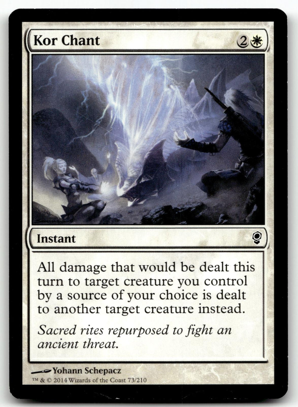 Kor Chant 73 Common Conspiracy Magic: The Gathering Near Mint