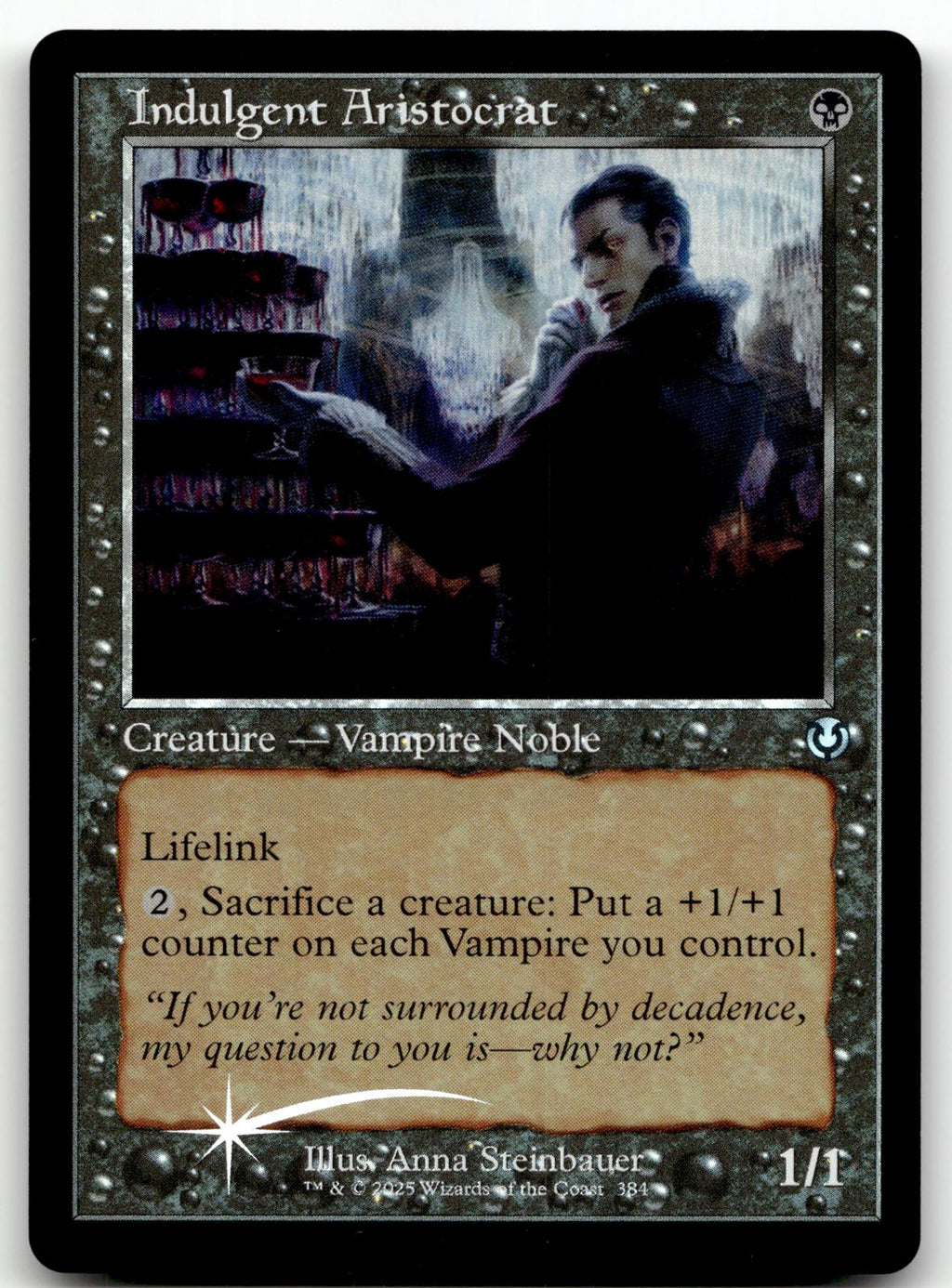 Indulgent Aristocrat (Retro Frame) 384 Innistrad Remastered Magic: The Gathering Foil NM