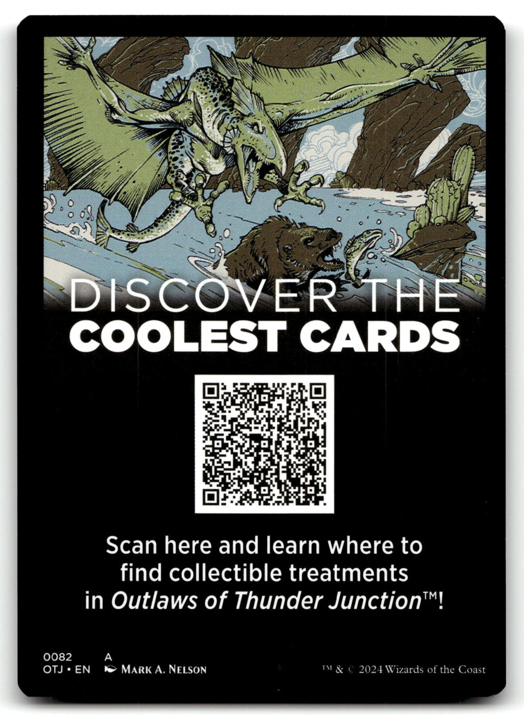 Bat Token 1 Outlaws of Thunder Junction: The Big Score Magic: The Gathering NM
