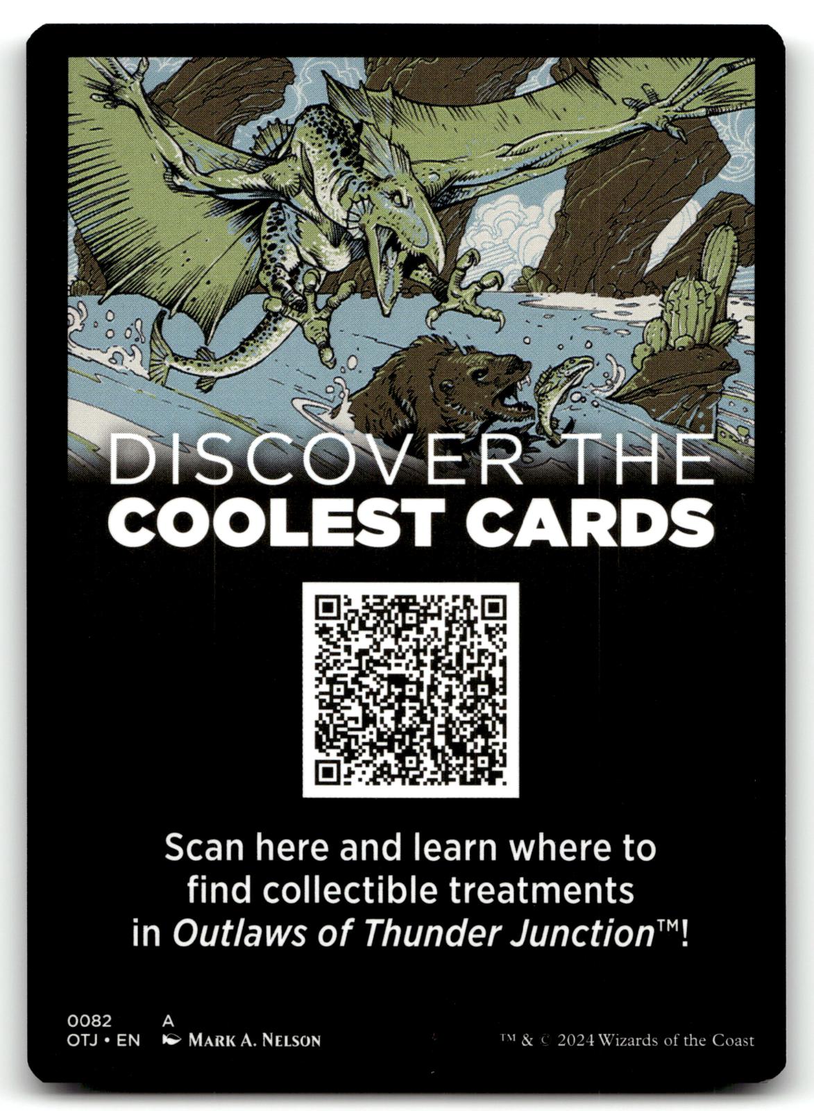 Bat Token 1 Outlaws of Thunder Junction: The Big Score Magic: The Gathering NM