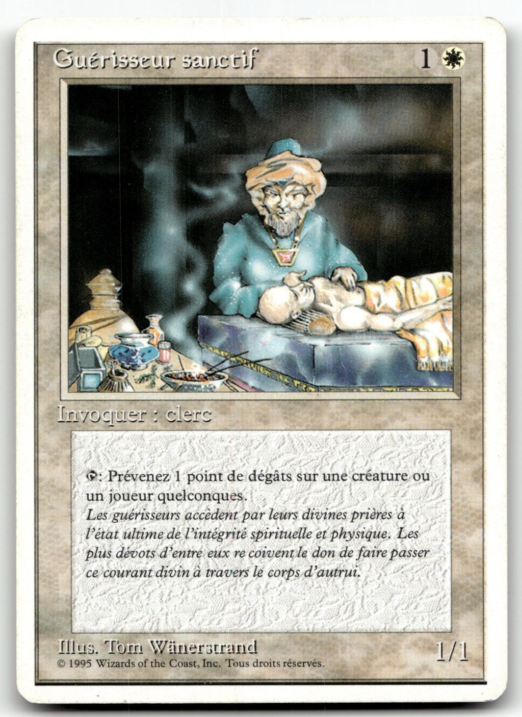 Samite Healer 38 Common Summer Magic Magic: The Gathering Near Mint