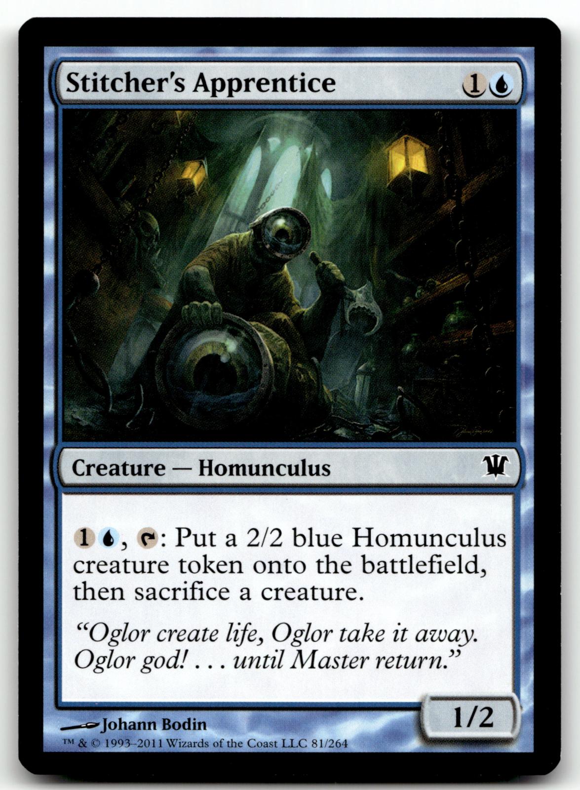 Stitcher's Apprentice 81 Common Innistrad Magic: The Gathering Near Mint