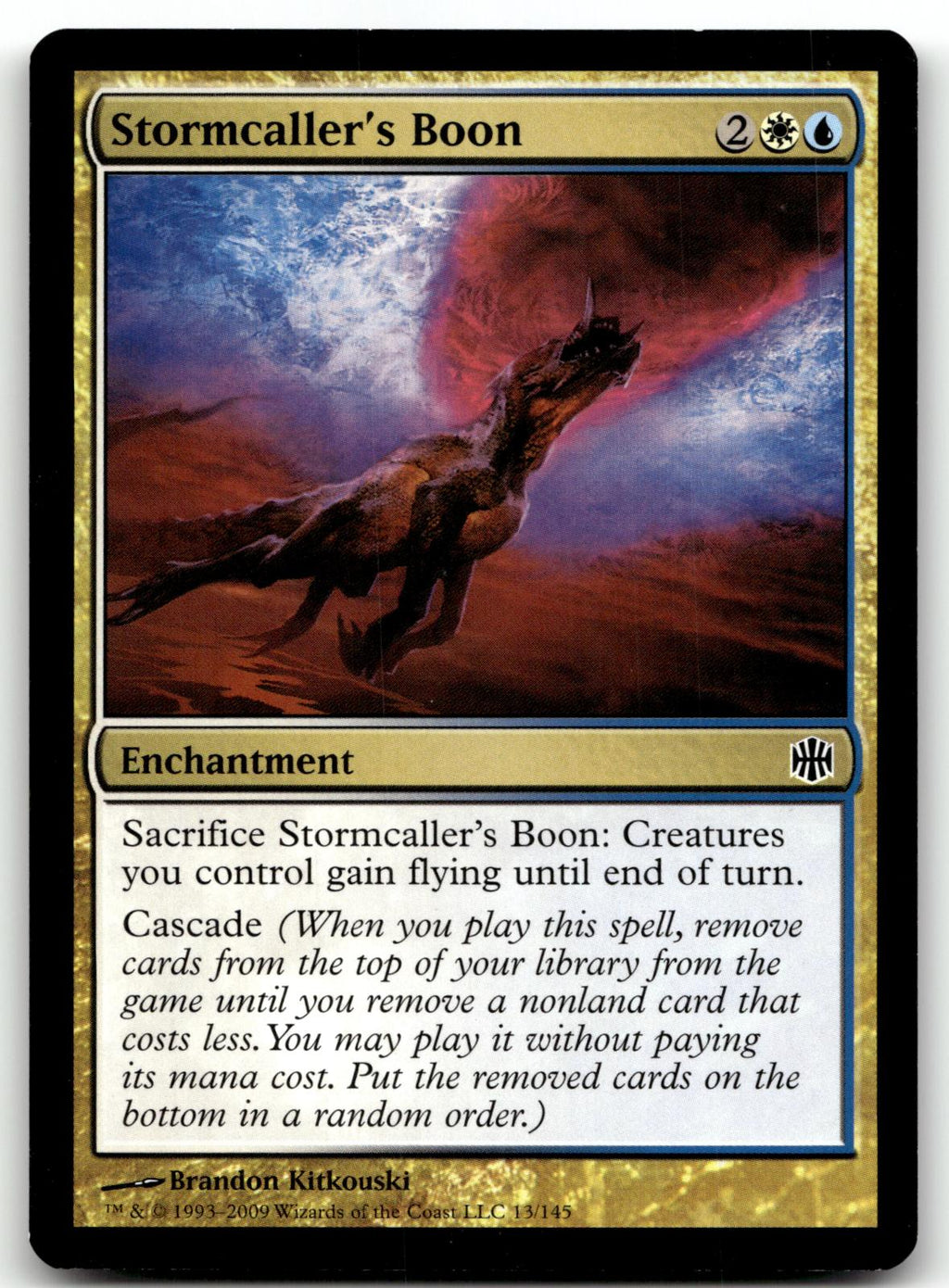 Stormcaller's Boon 13 Common Alara Reborn Magic: The Gathering Near Mint