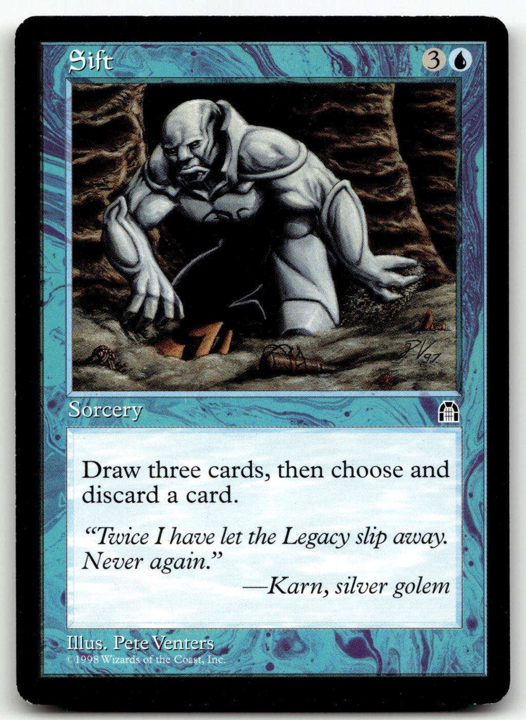 Sift Common Stronghold Magic: The Gathering Near Mint