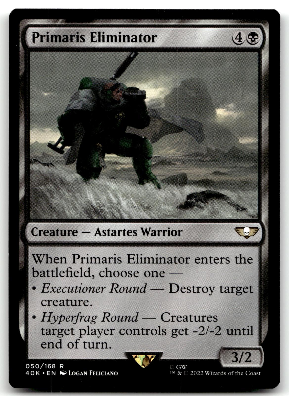 Primaris Eliminator 50 Universes Beyond: Warhammer 40,000 Magic: The Gathering NM