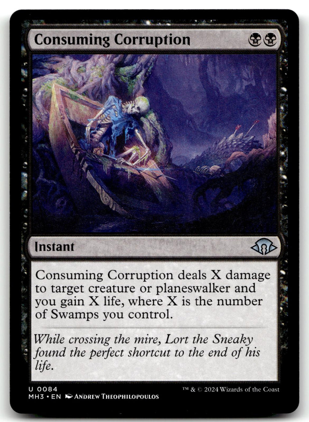 Consuming Corruption 84 Uncommon Modern Horizons 3 Magic: The Gathering NM