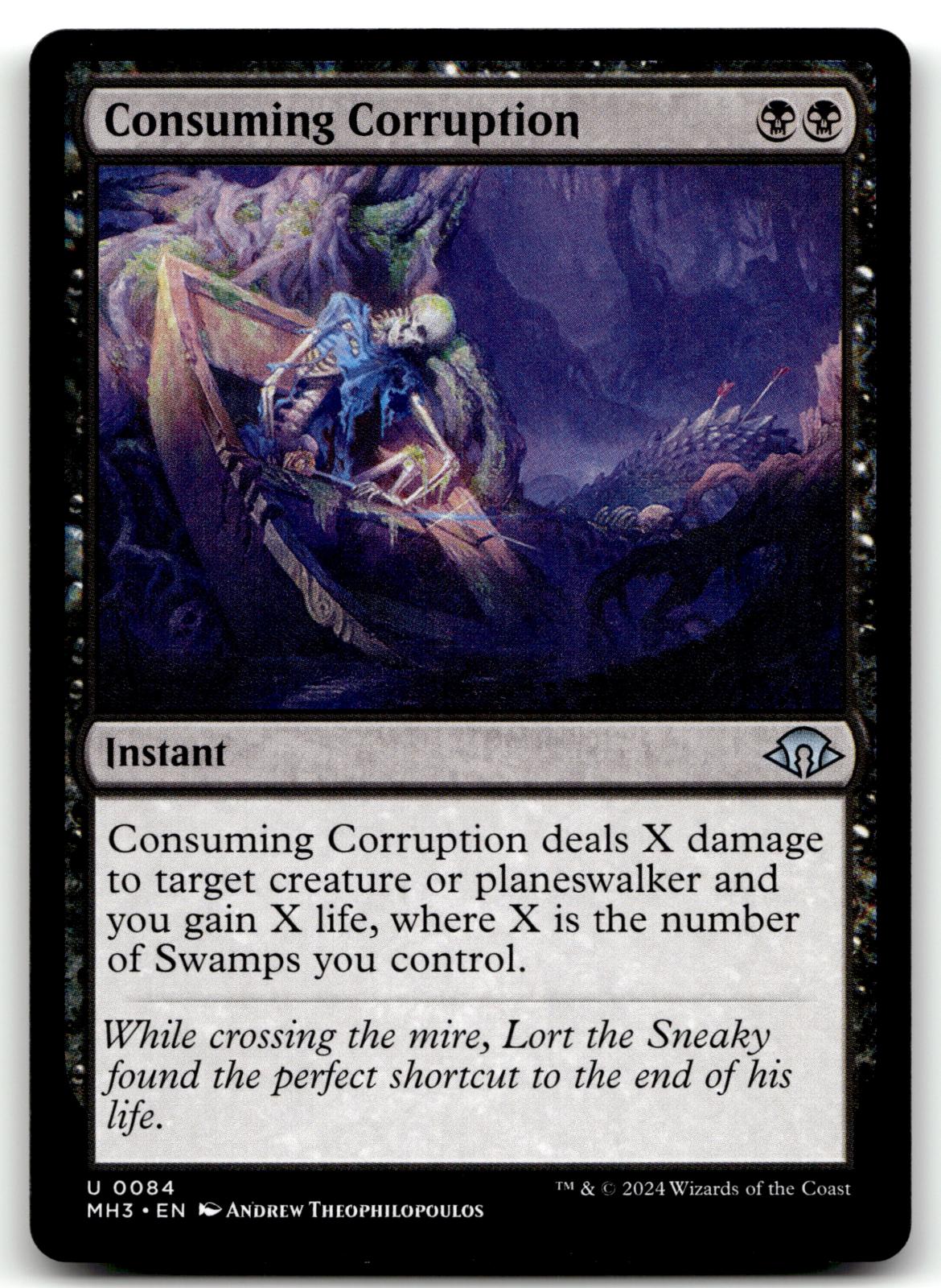 Consuming Corruption 84 Uncommon Modern Horizons 3 Magic: The Gathering NM