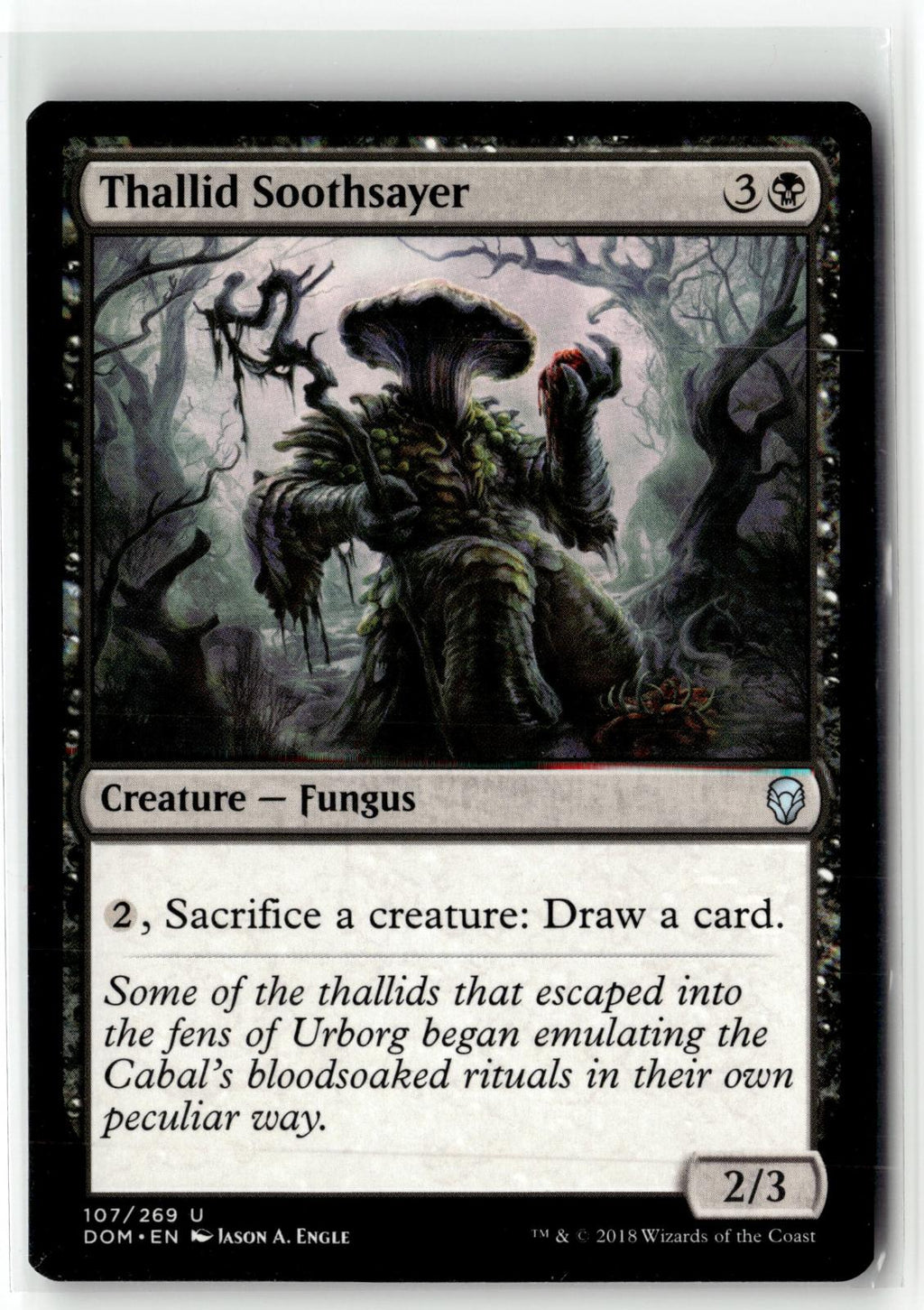 Thallid Soothsayer 107 Uncommon Dominaria Magic: The Gathering Near Mint