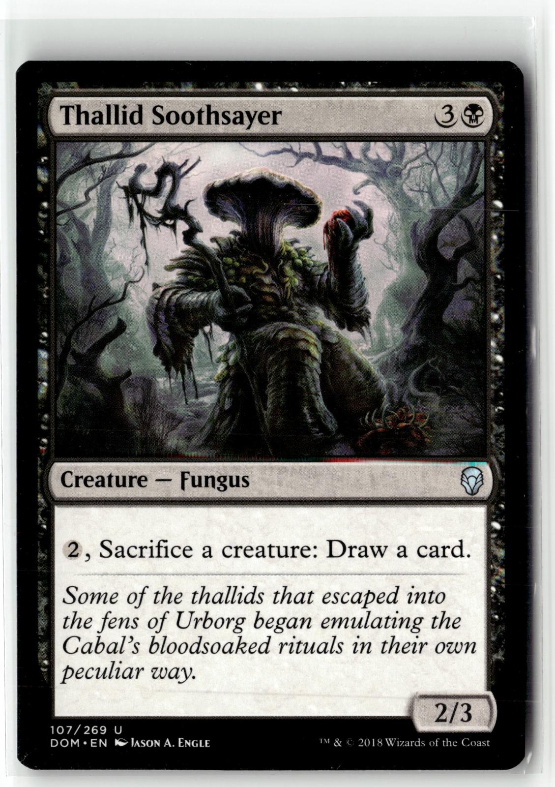 Thallid Soothsayer 107 Uncommon Dominaria Magic: The Gathering Near Mint