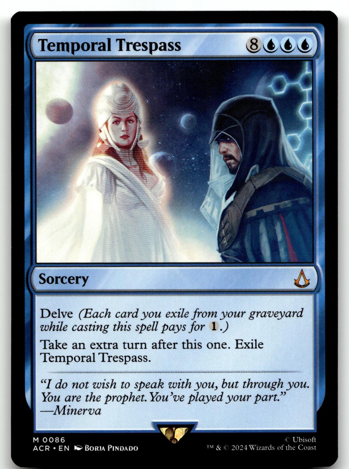 Temporal Trespass 86 Universes Beyond: Assassin's Creed Magic: The Gathering NM