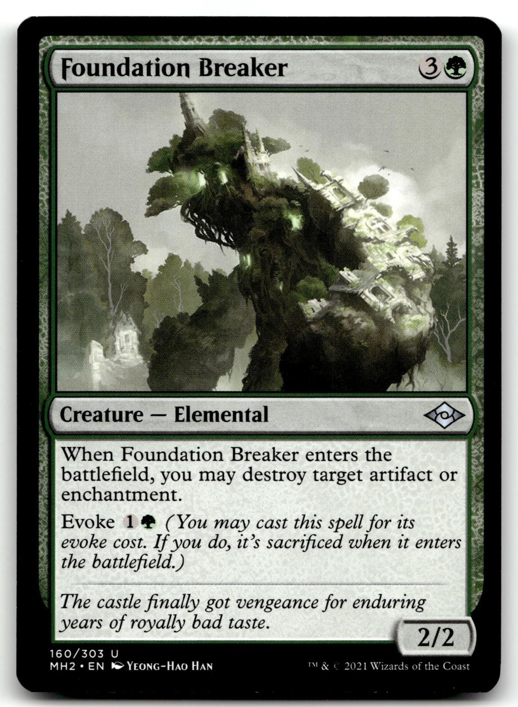 Foundation Breaker 160 Uncommon Modern Horizons 2 Magic: The Gathering Near Mint