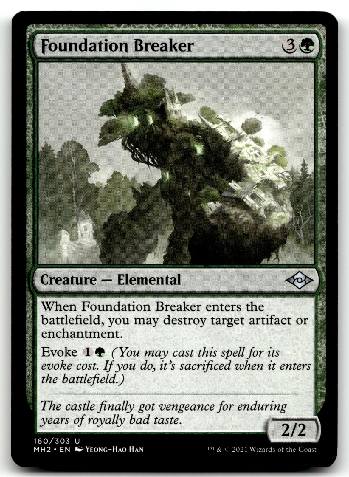 Foundation Breaker 160 Uncommon Modern Horizons 2 Magic: The Gathering Near Mint