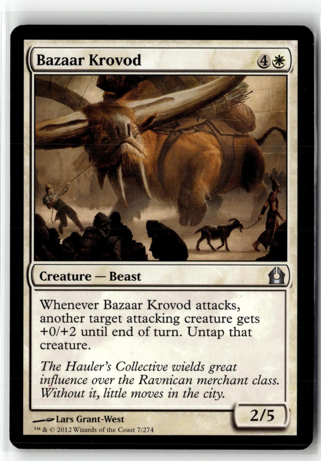 Bazaar Krovod 7 Uncommon Return to Ravnica Magic: The Gathering Near Mint