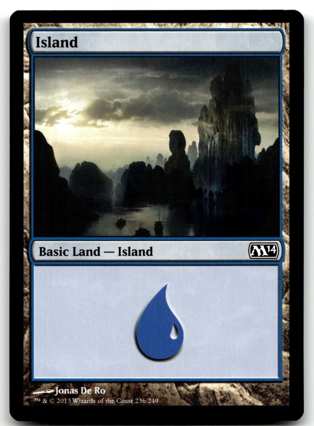 Island (236) 236 Land Magic 2014 (M14) Magic: The Gathering Near Mint